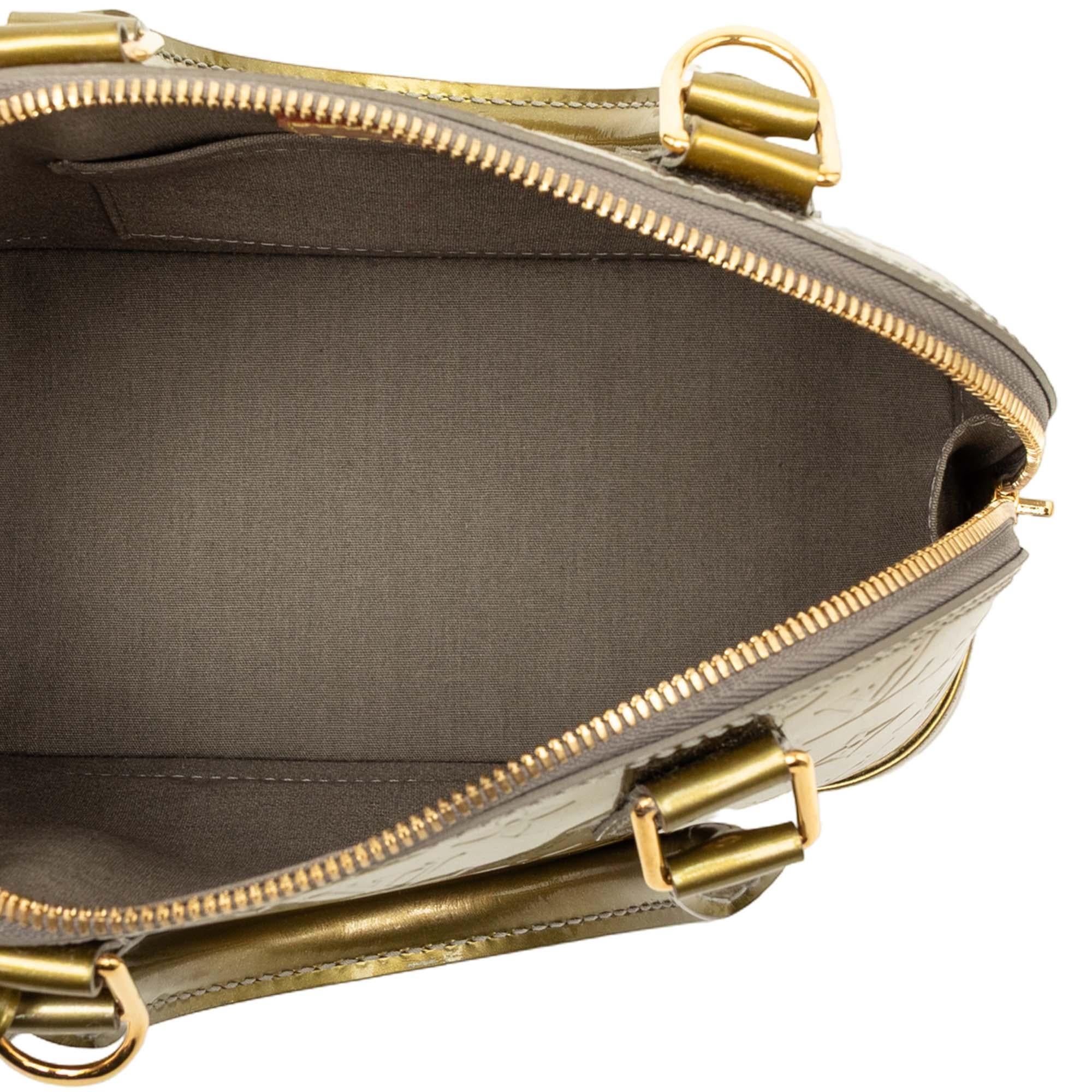 Louis Vuitton Monogram Vernis Alma BB