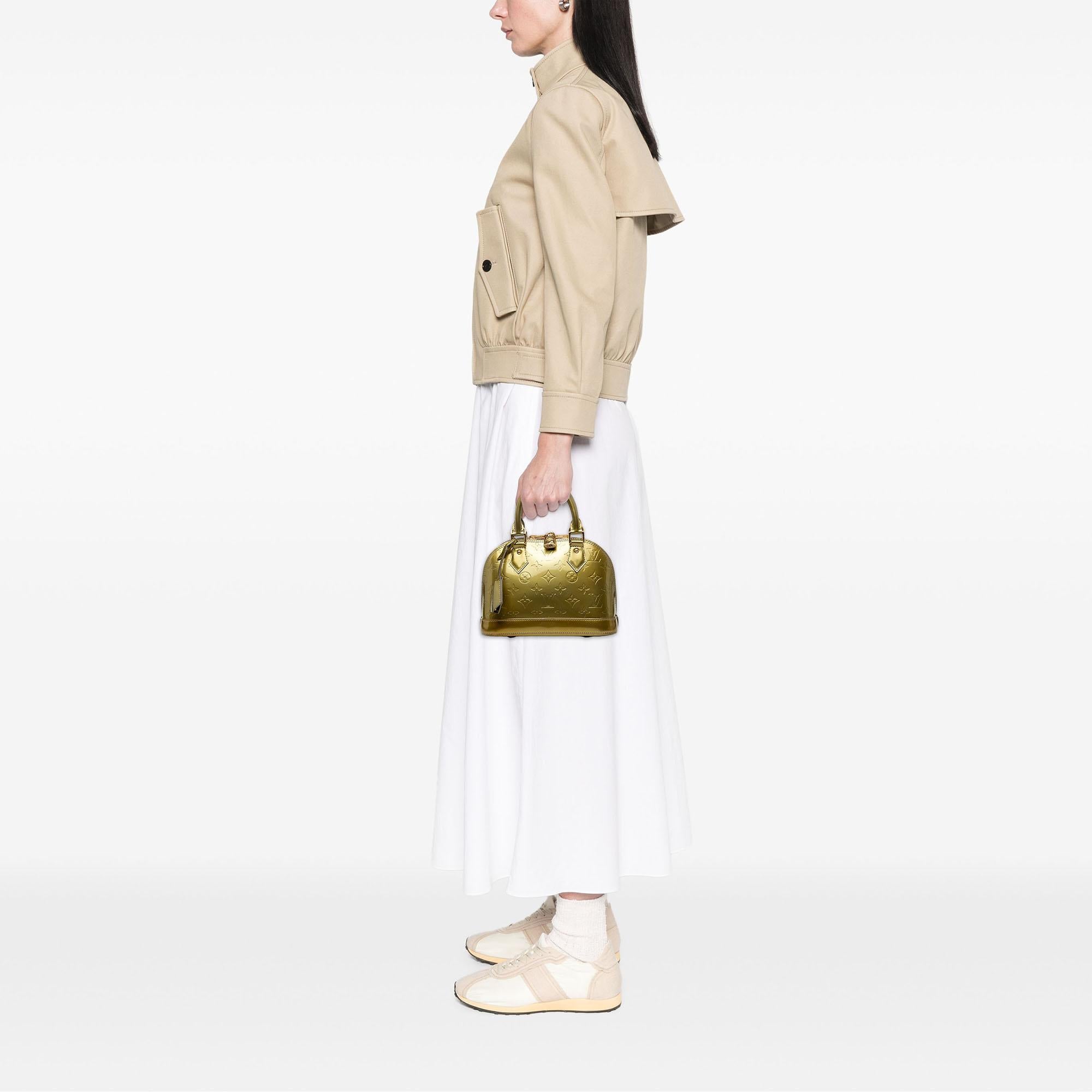 Louis Vuitton Monogram Vernis Alma BB