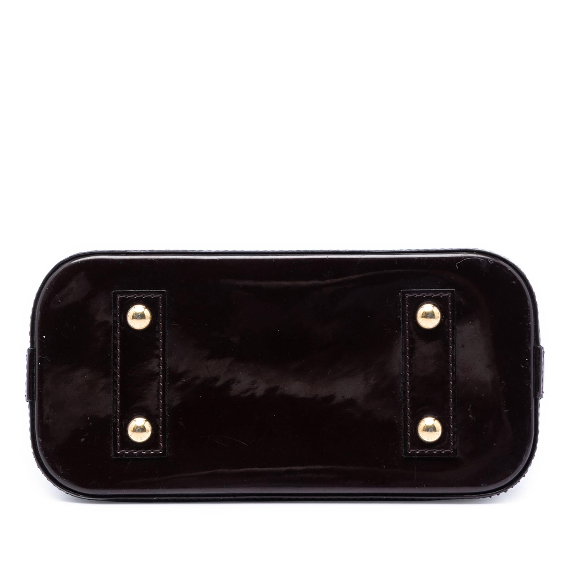 Louis Vuitton Monogram Vernis Alma BB