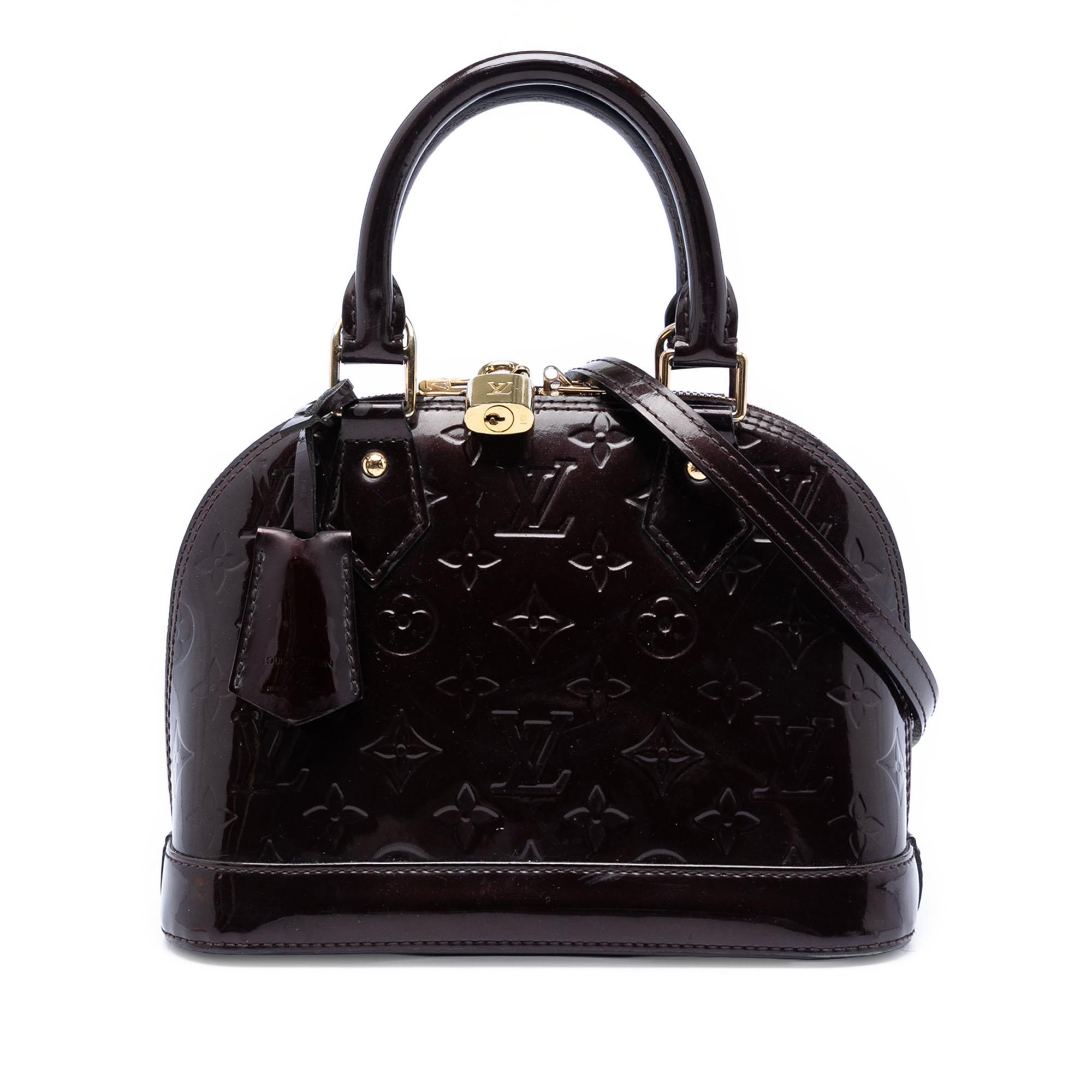 Louis Vuitton Monogram Vernis Alma BB