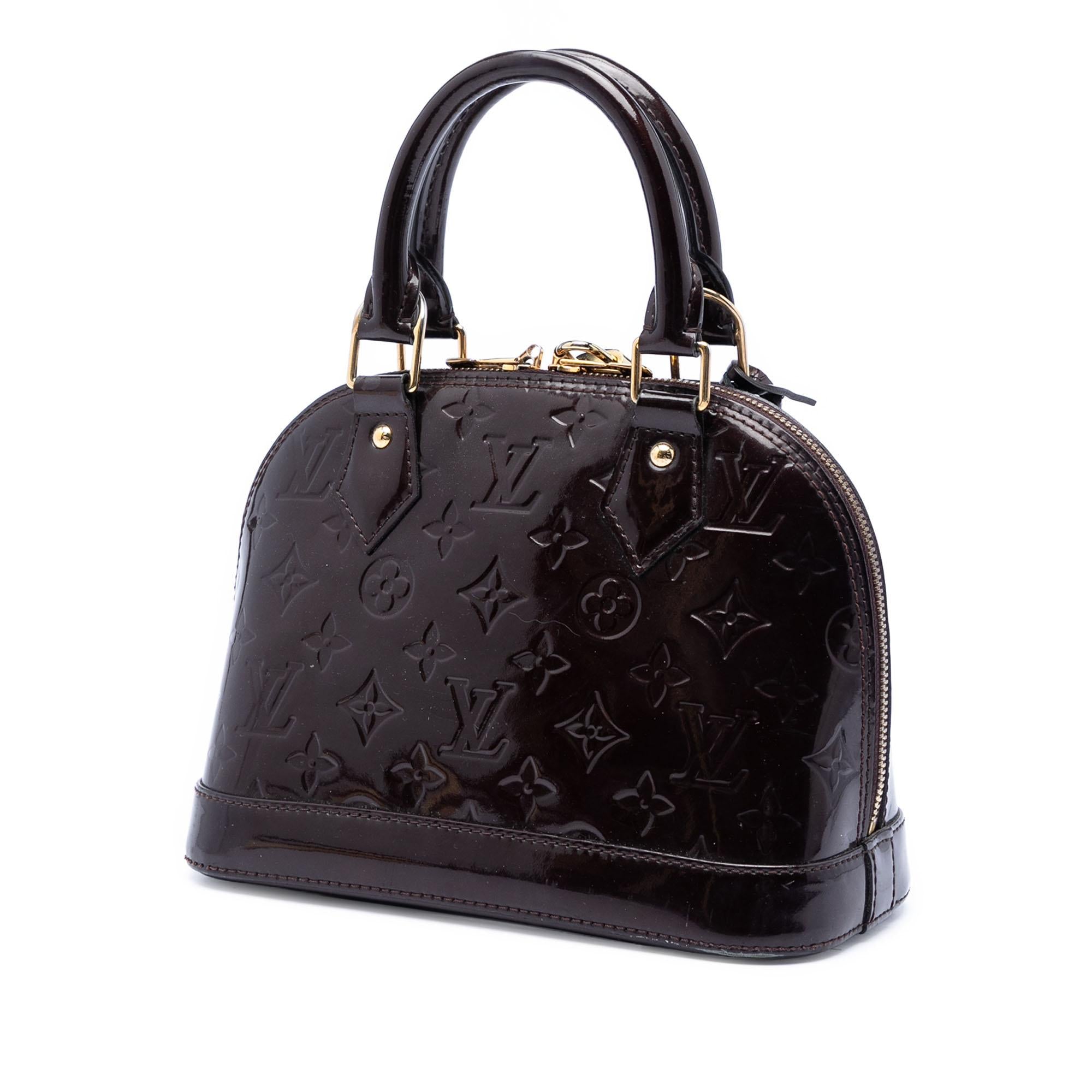 Louis Vuitton Monogram Vernis Alma BB