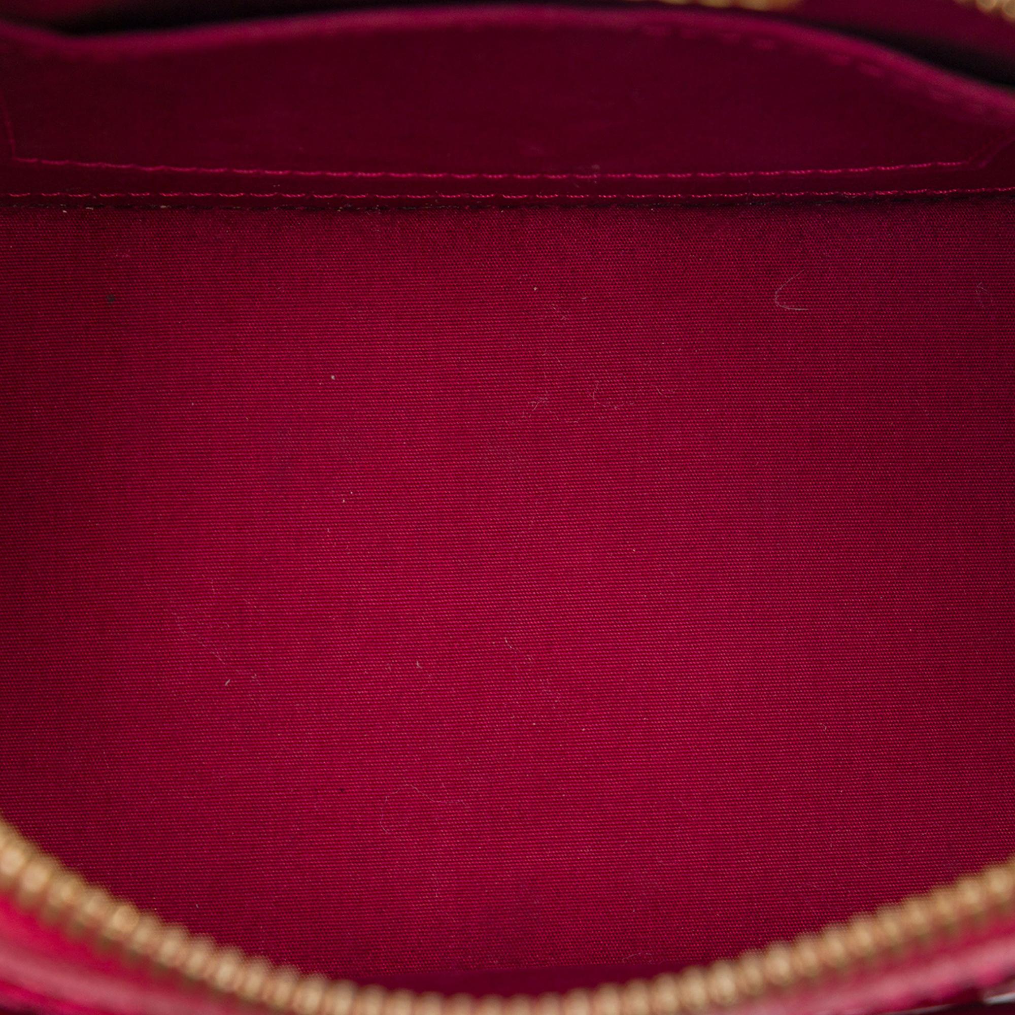 Louis Vuitton Monogram Vernis Alma BB