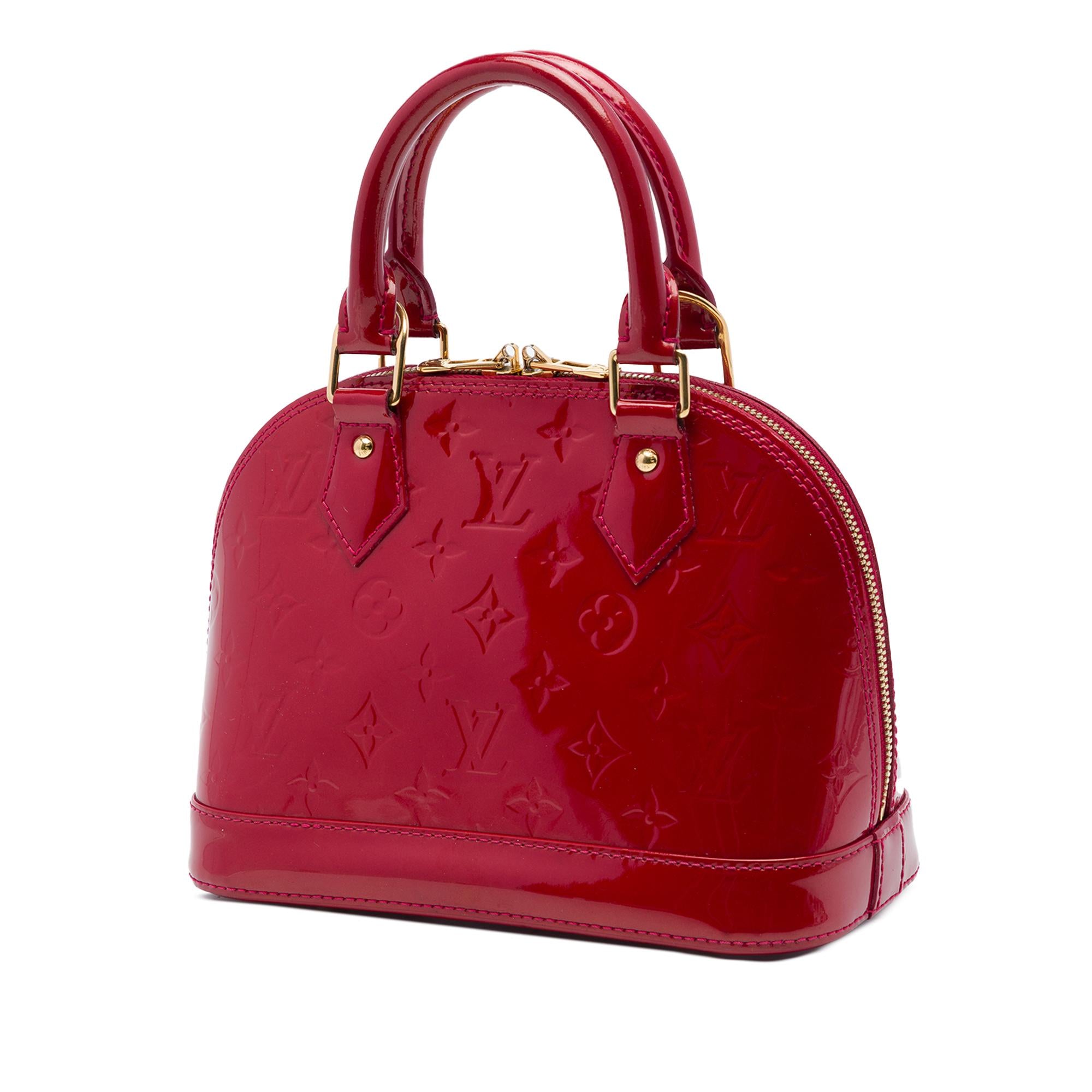 Louis Vuitton Monogram Vernis Alma BB