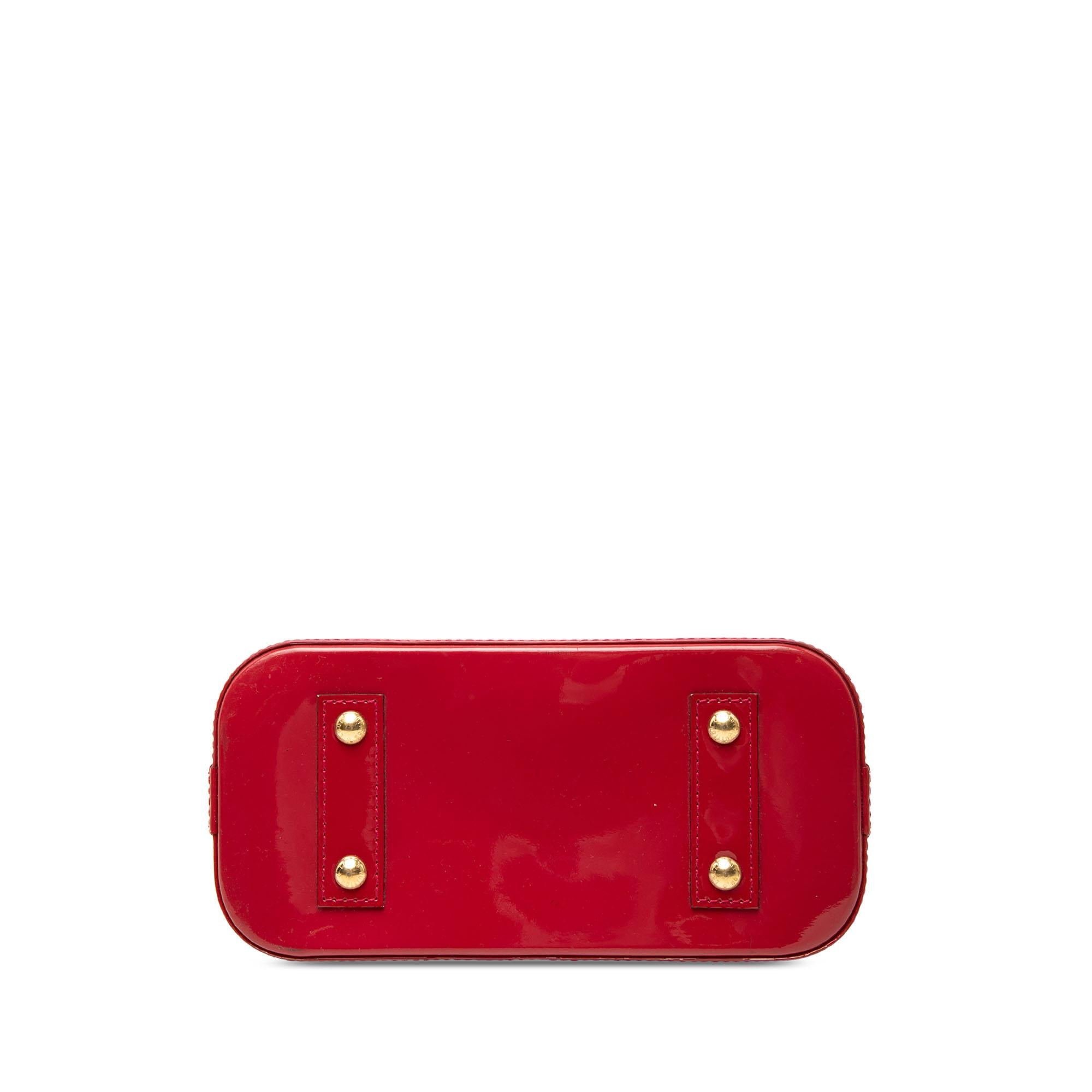 Louis Vuitton Monogram Vernis Alma BB