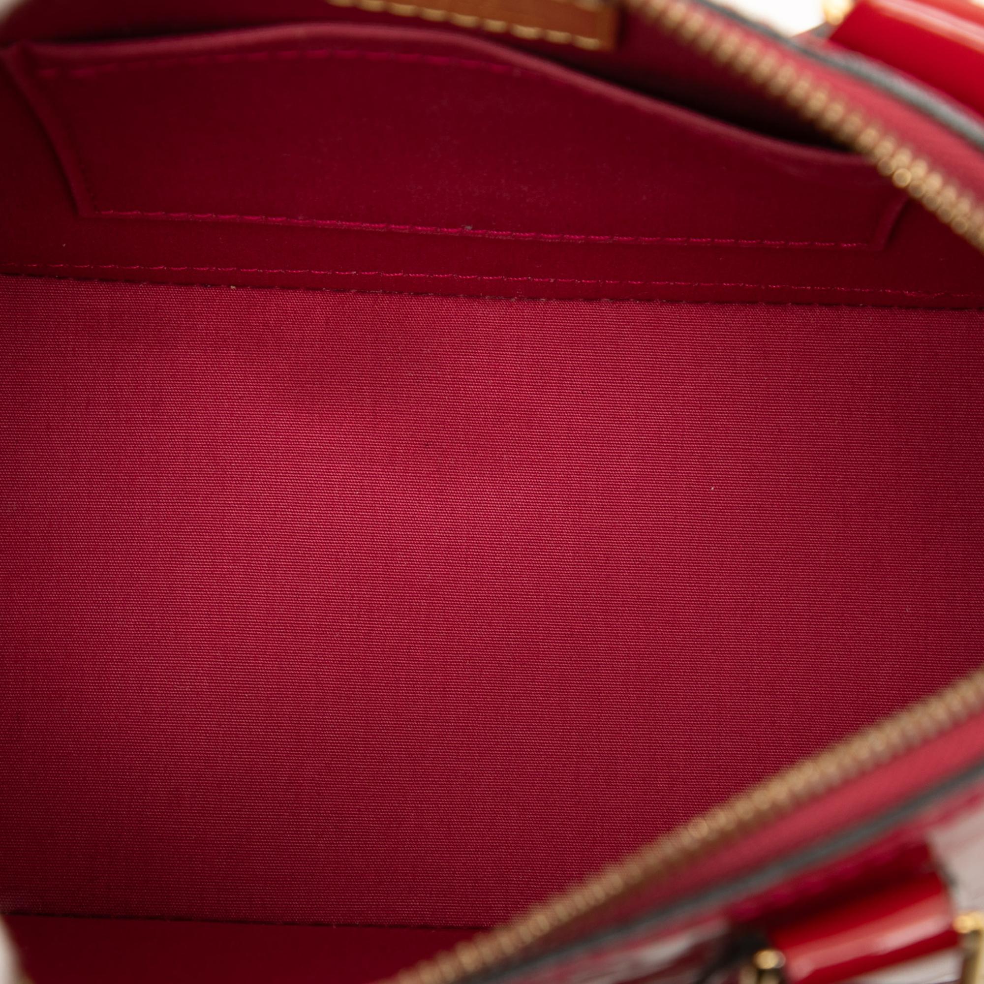 Louis Vuitton Monogram Vernis Alma BB