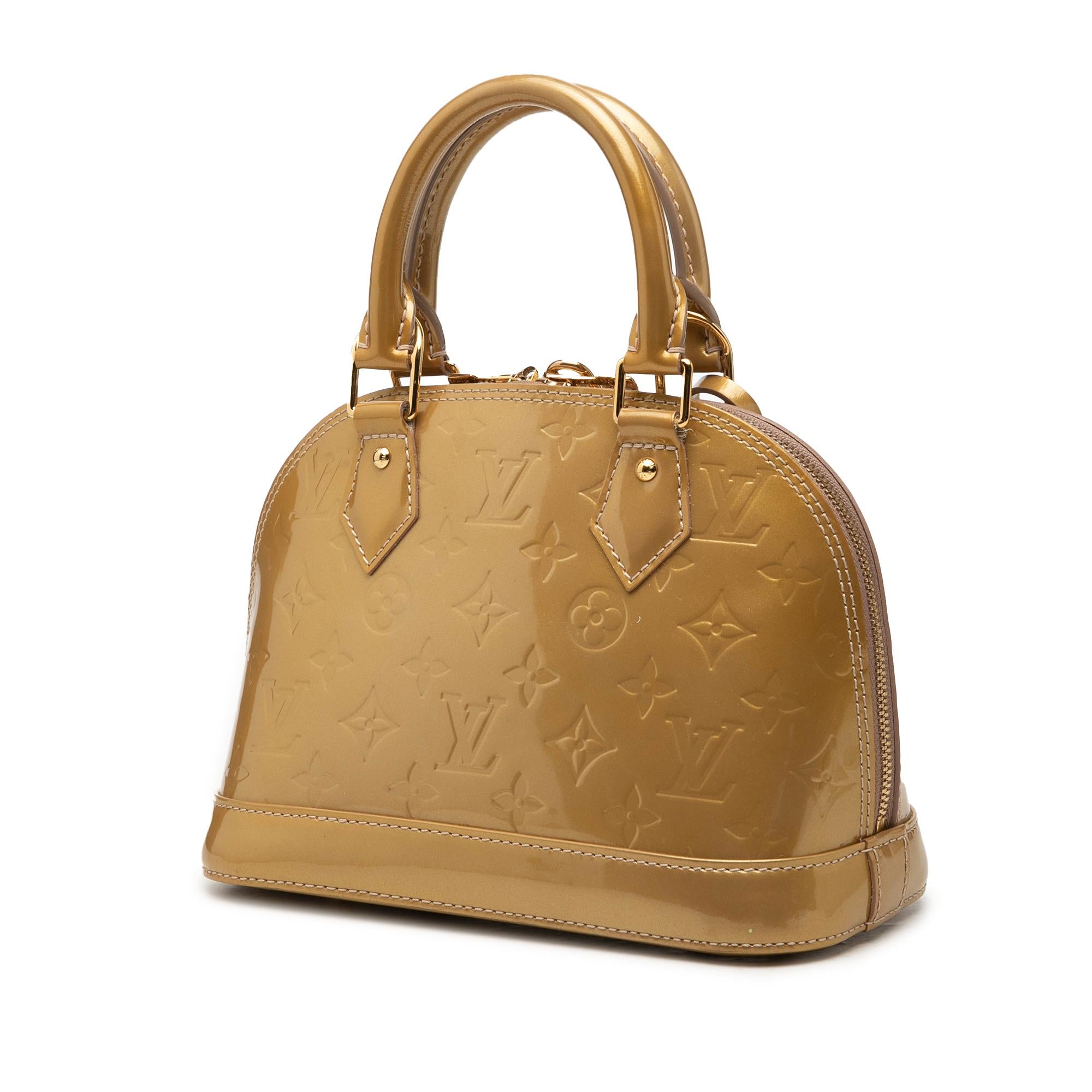 Louis Vuitton Monogram Vernis Alma BB