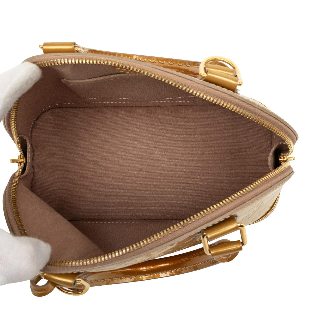 Louis Vuitton Monogram Vernis Alma BB