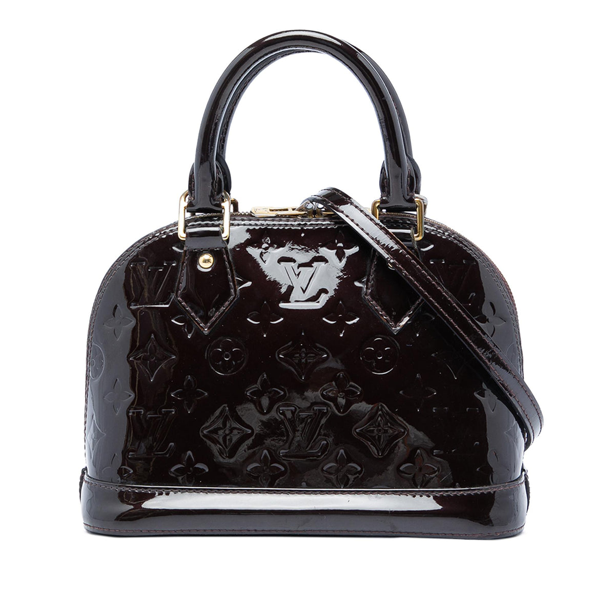 Louis Vuitton Monogram Vernis Alma BB