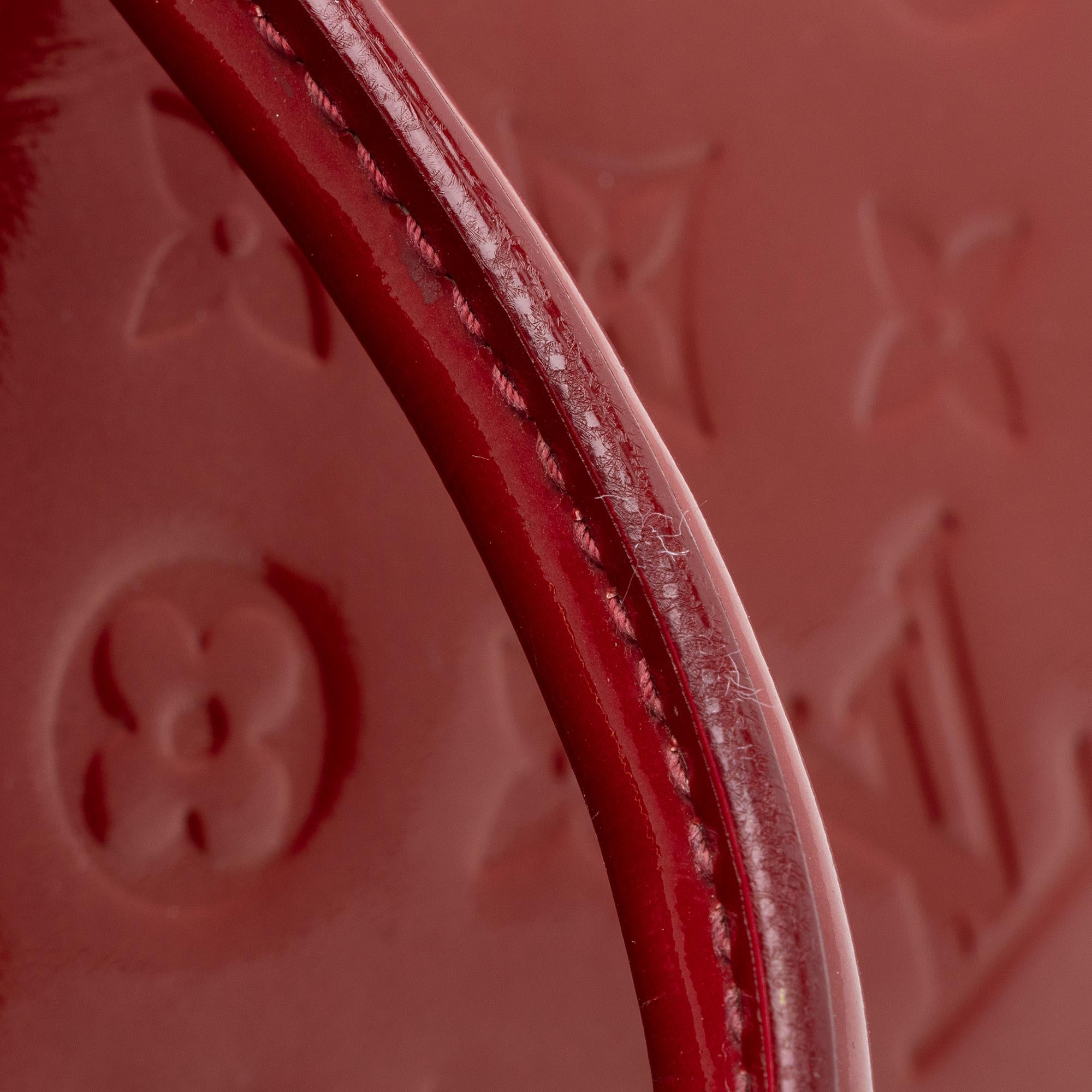 Louis Vuitton Monogram Vernis Alma GM Satchel (SHF-22282)