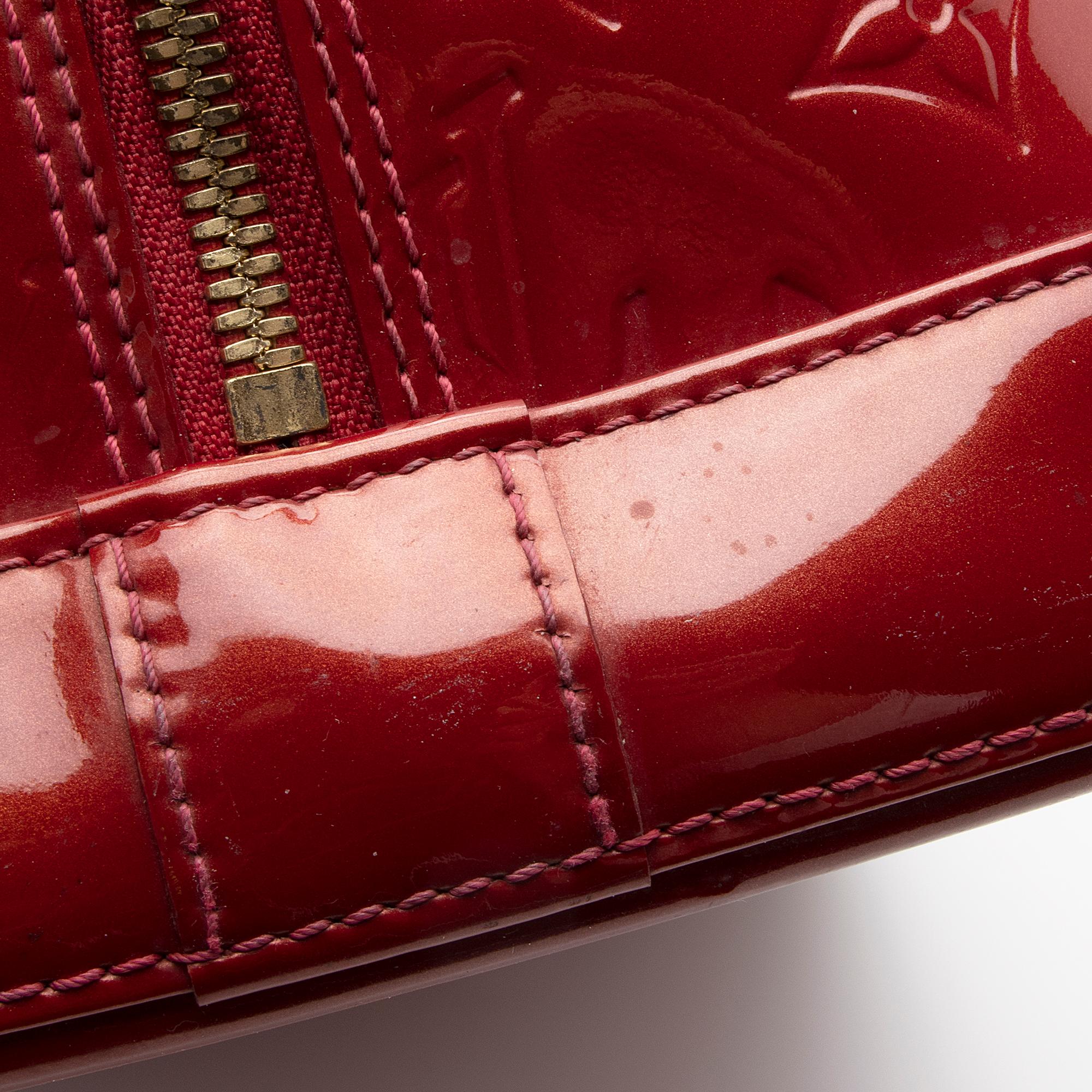 Louis Vuitton Monogram Vernis Alma GM Satchel (SHF-22282)
