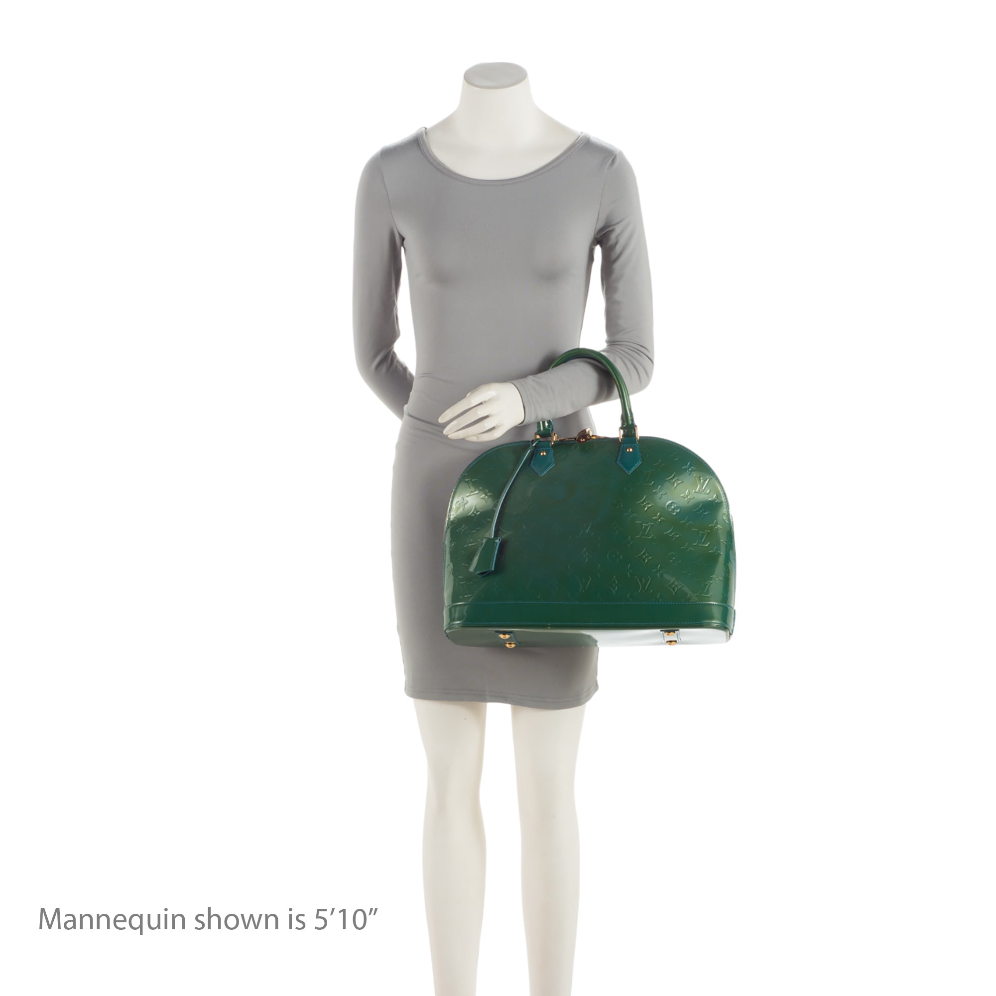 Louis Vuitton Monogram Vernis Alma GM Satchel (SHF-Z4HtXk)