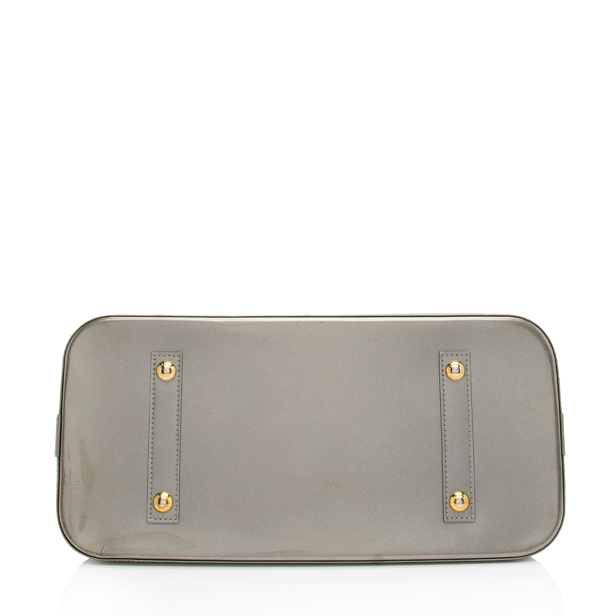 Louis Vuitton Monogram Vernis Alma GM Satchel (SHF-pjW87V)