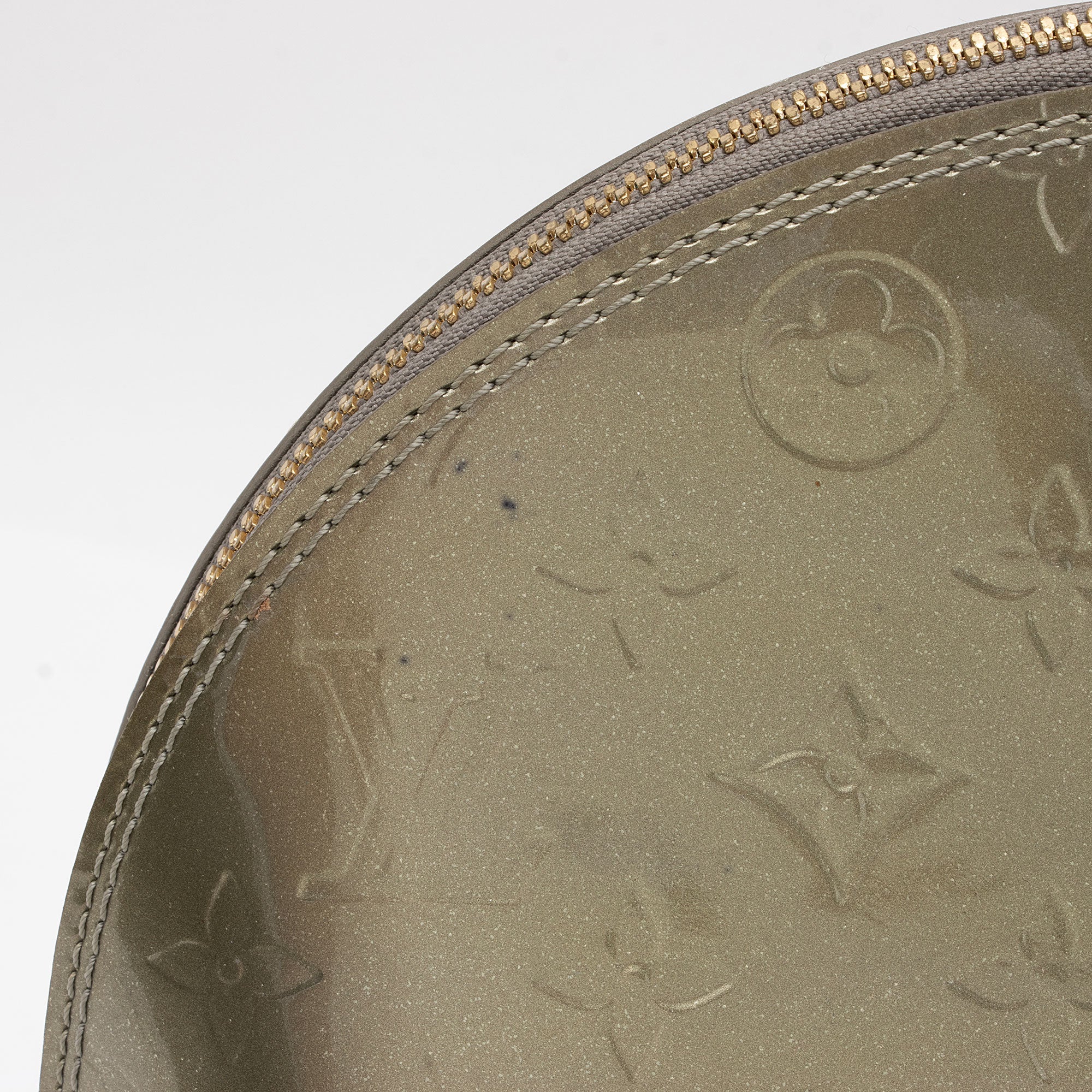 Louis Vuitton Monogram Vernis Alma GM Satchel (SHF-pjW87V)