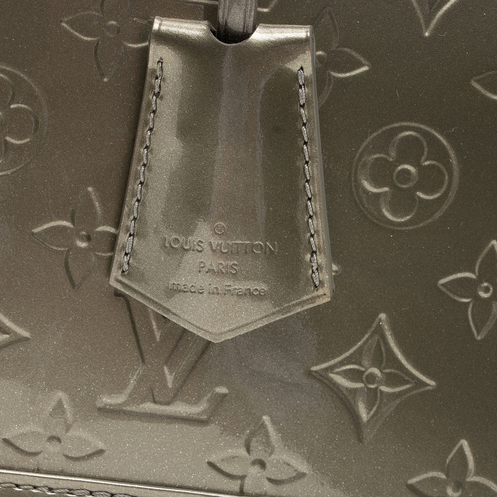 Louis Vuitton Monogram Vernis Alma GM Satchel (SHF-pjW87V)