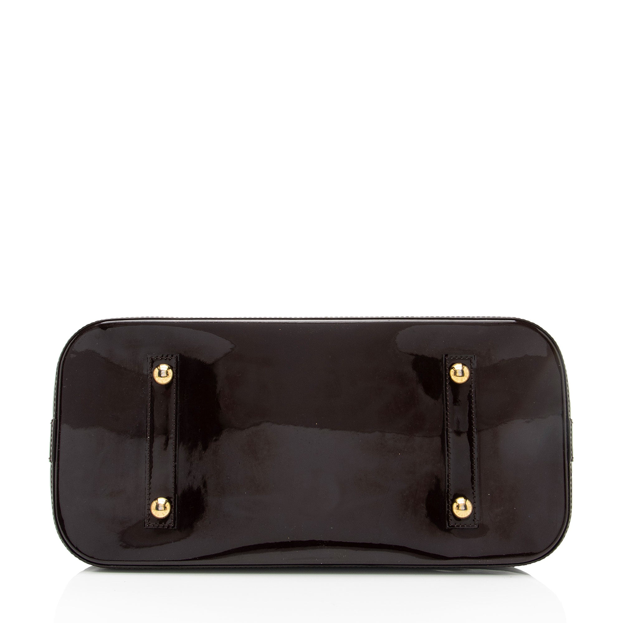 Louis Vuitton Monogram Vernis Alma GM Satchel (SHF-K55Nxm)