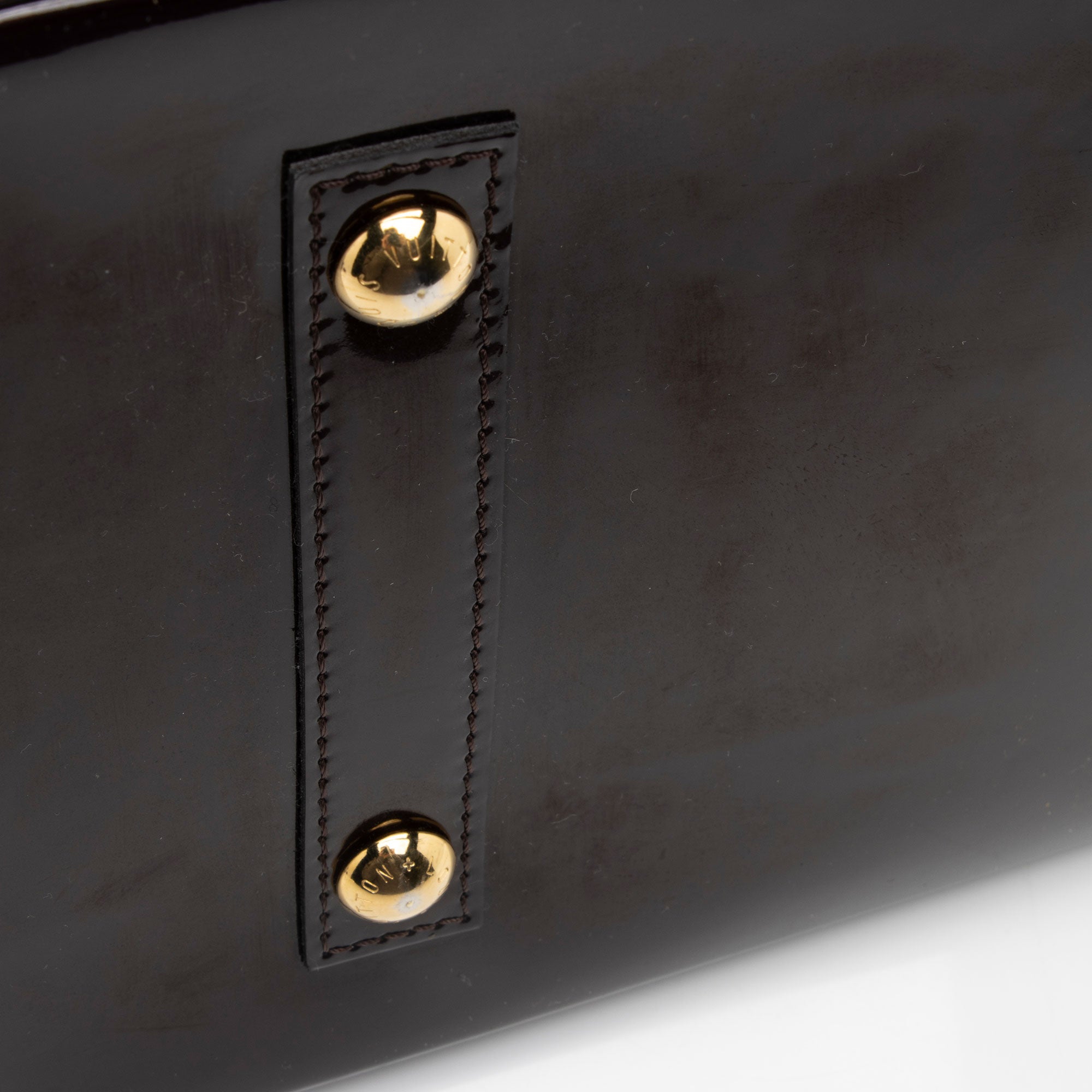 Louis Vuitton Monogram Vernis Alma GM Satchel (SHF-K55Nxm)