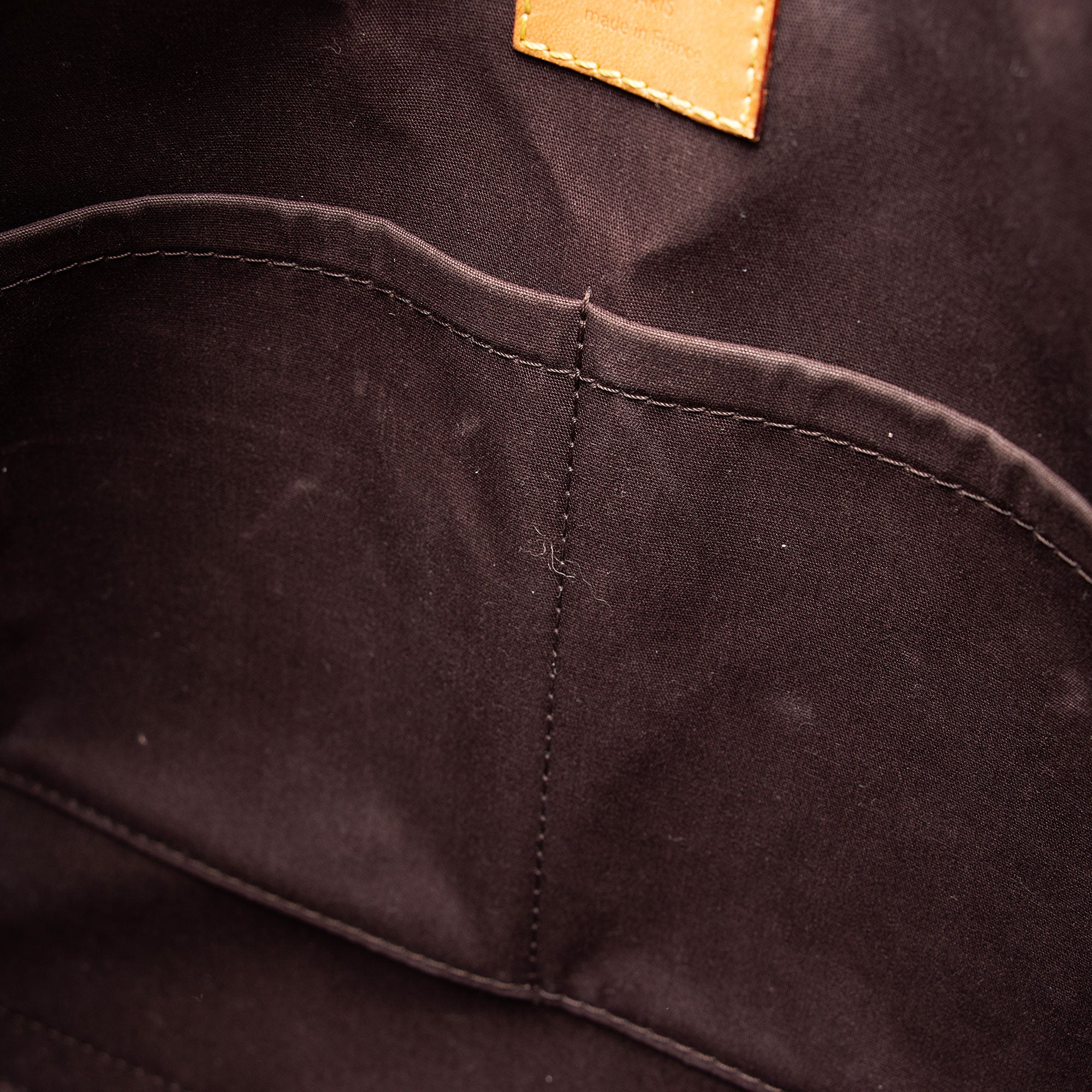 Louis Vuitton Monogram Vernis Alma GM Satchel (SHF-K55Nxm)