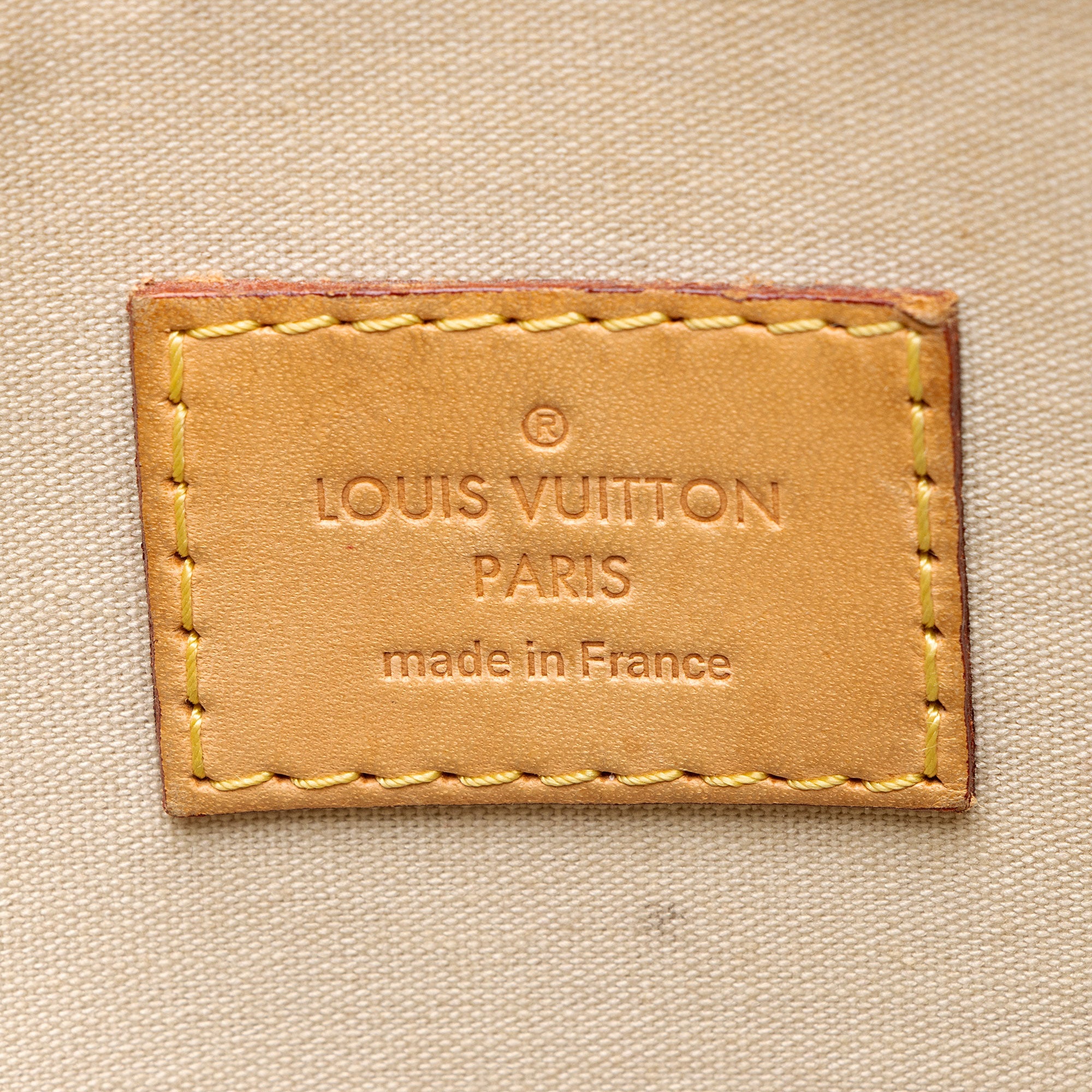Louis Vuitton Monogram Vernis Alma GM Satchel