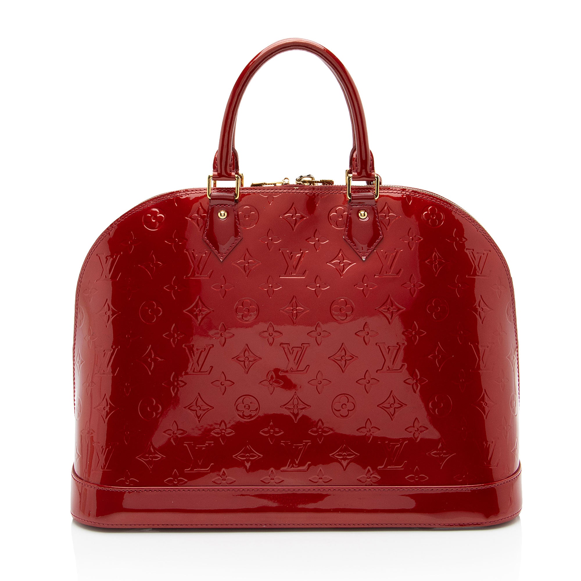 Louis Vuitton Monogram Vernis Alma GM Satchel