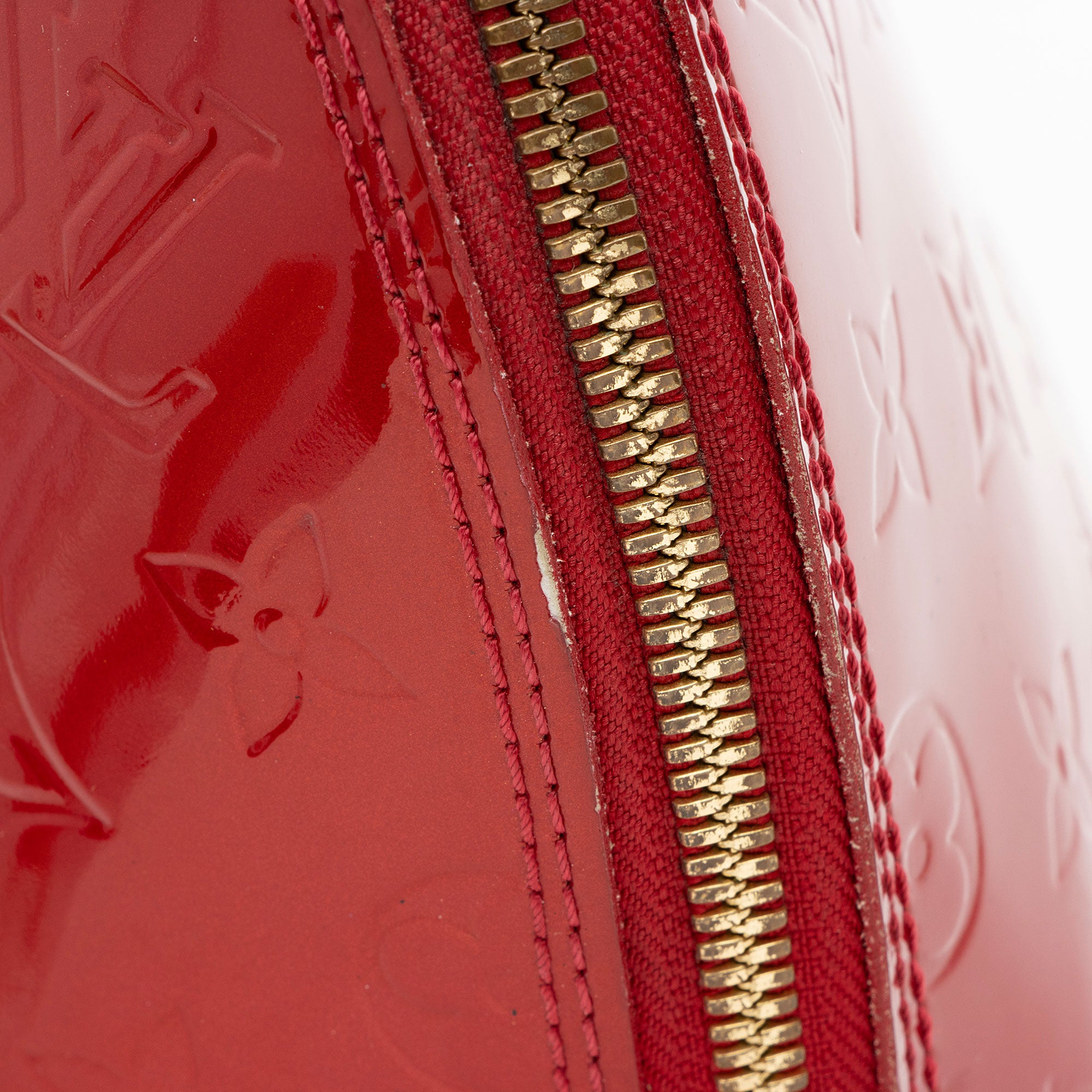 Louis Vuitton Monogram Vernis Alma GM Satchel