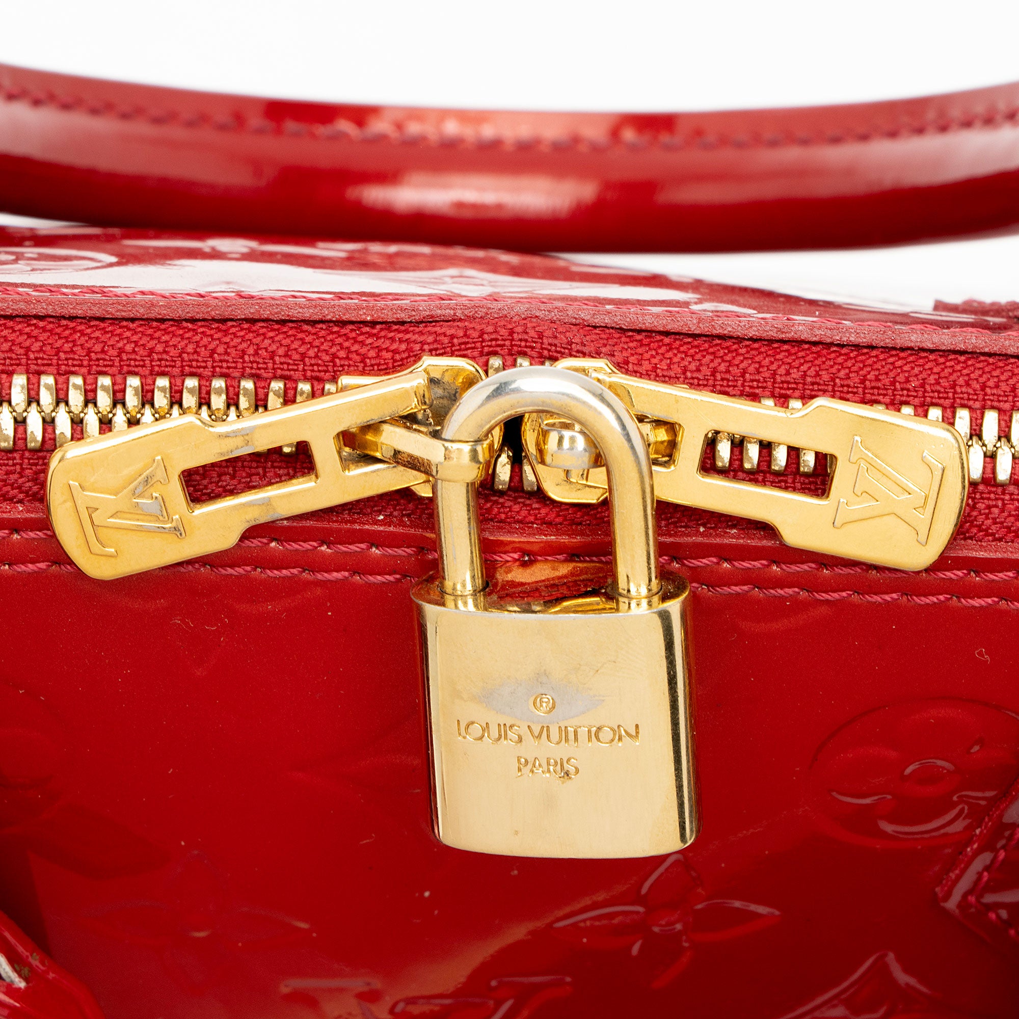 Louis Vuitton Monogram Vernis Alma GM Satchel