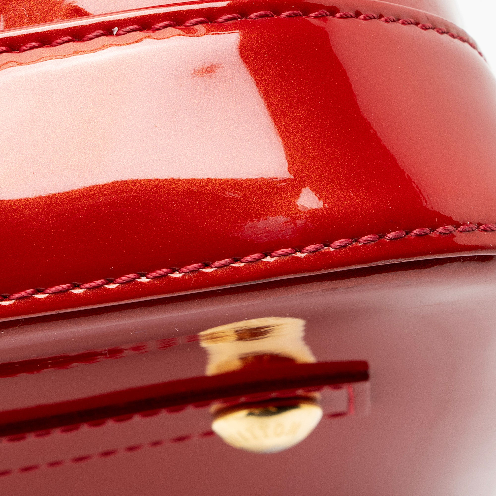 Louis Vuitton Monogram Vernis Alma GM Satchel