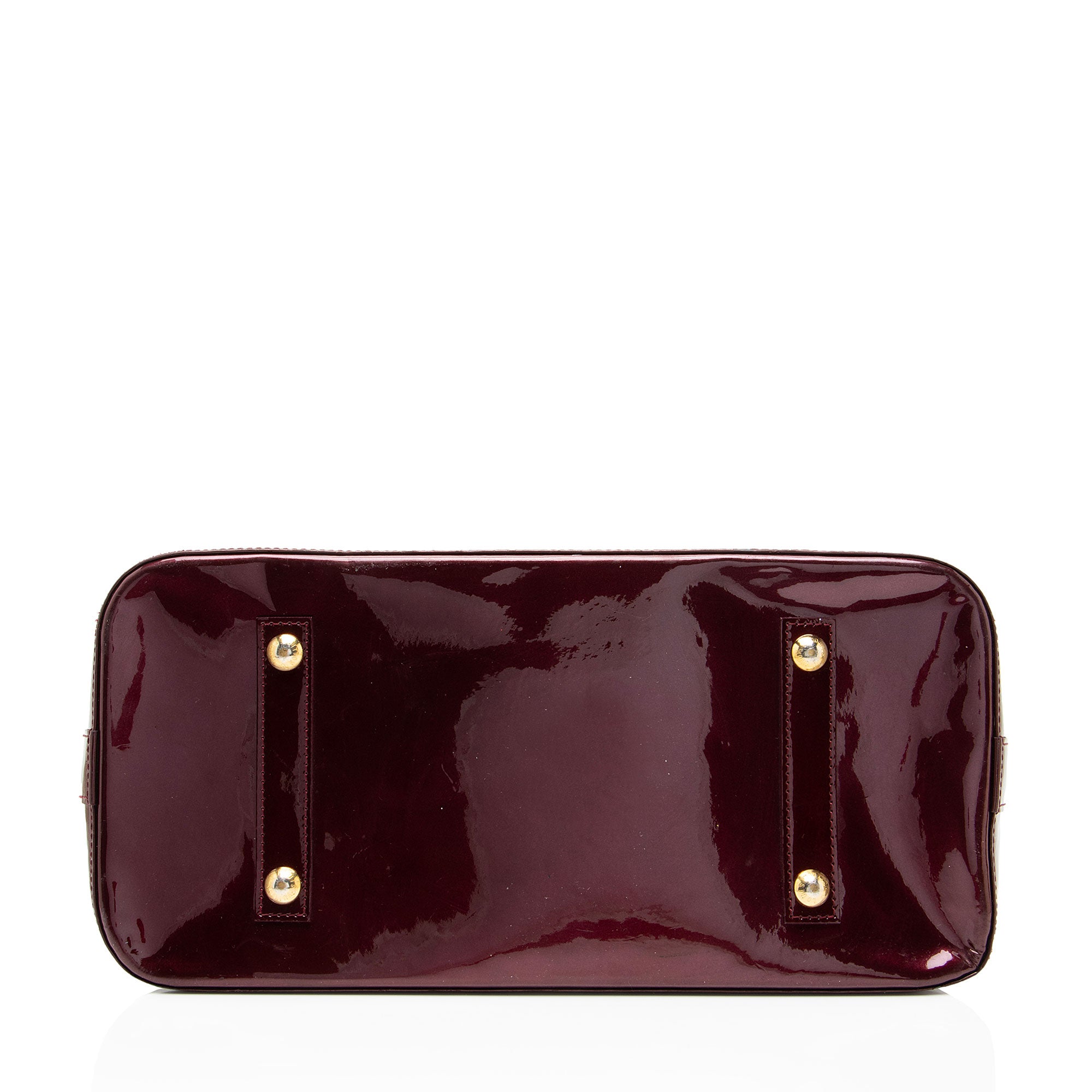 Louis Vuitton Monogram Vernis Alma GM Satchel