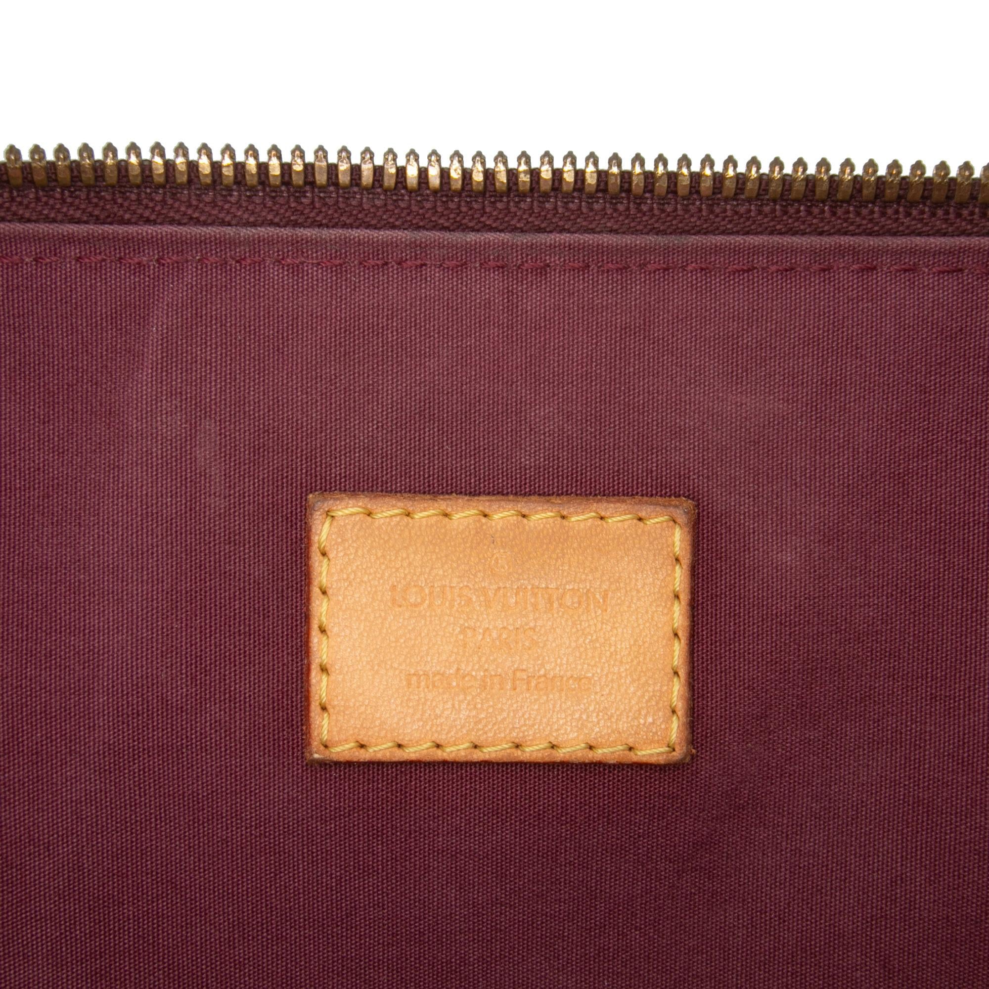 Louis Vuitton Monogram Vernis Alma GM