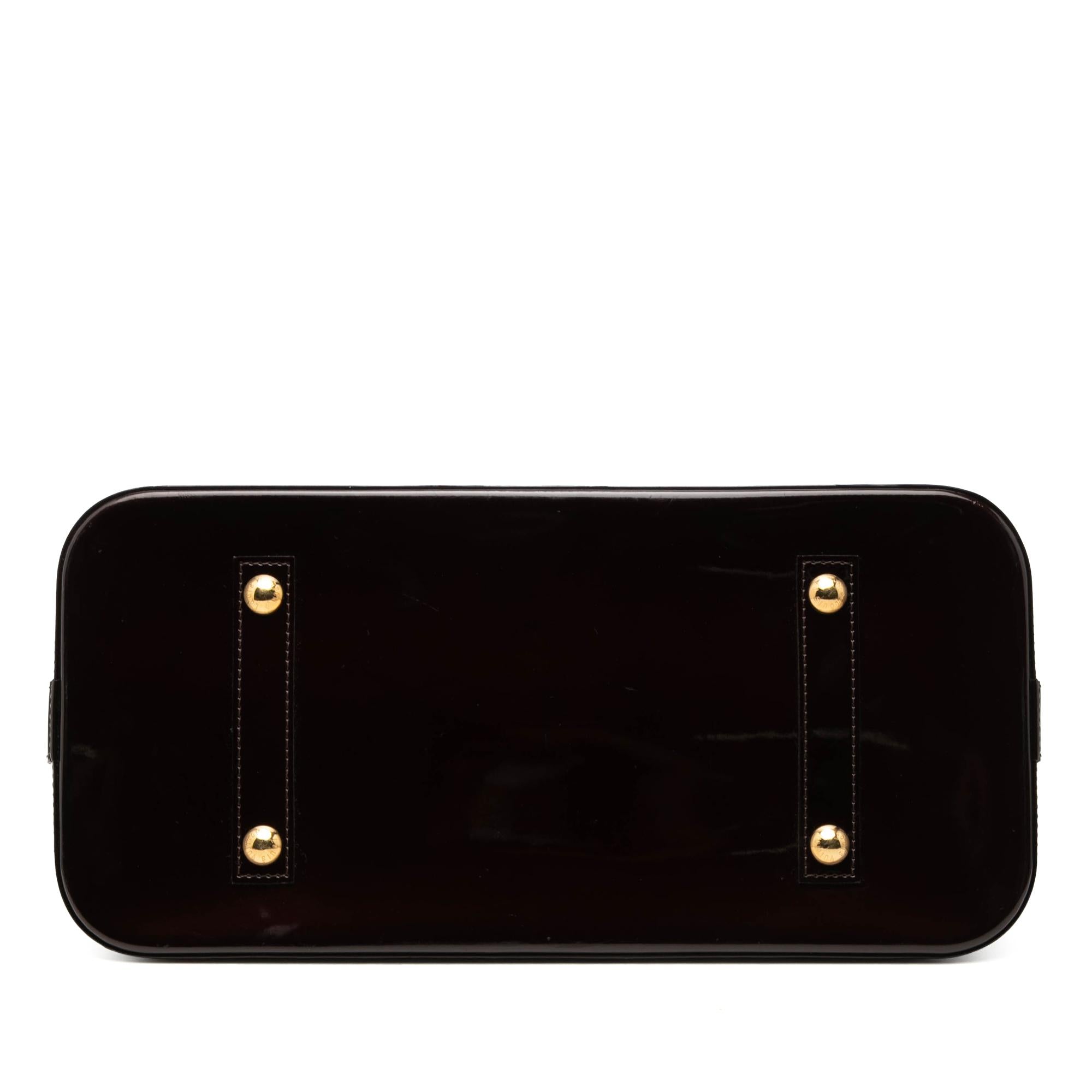 Louis Vuitton Monogram Vernis Alma GM