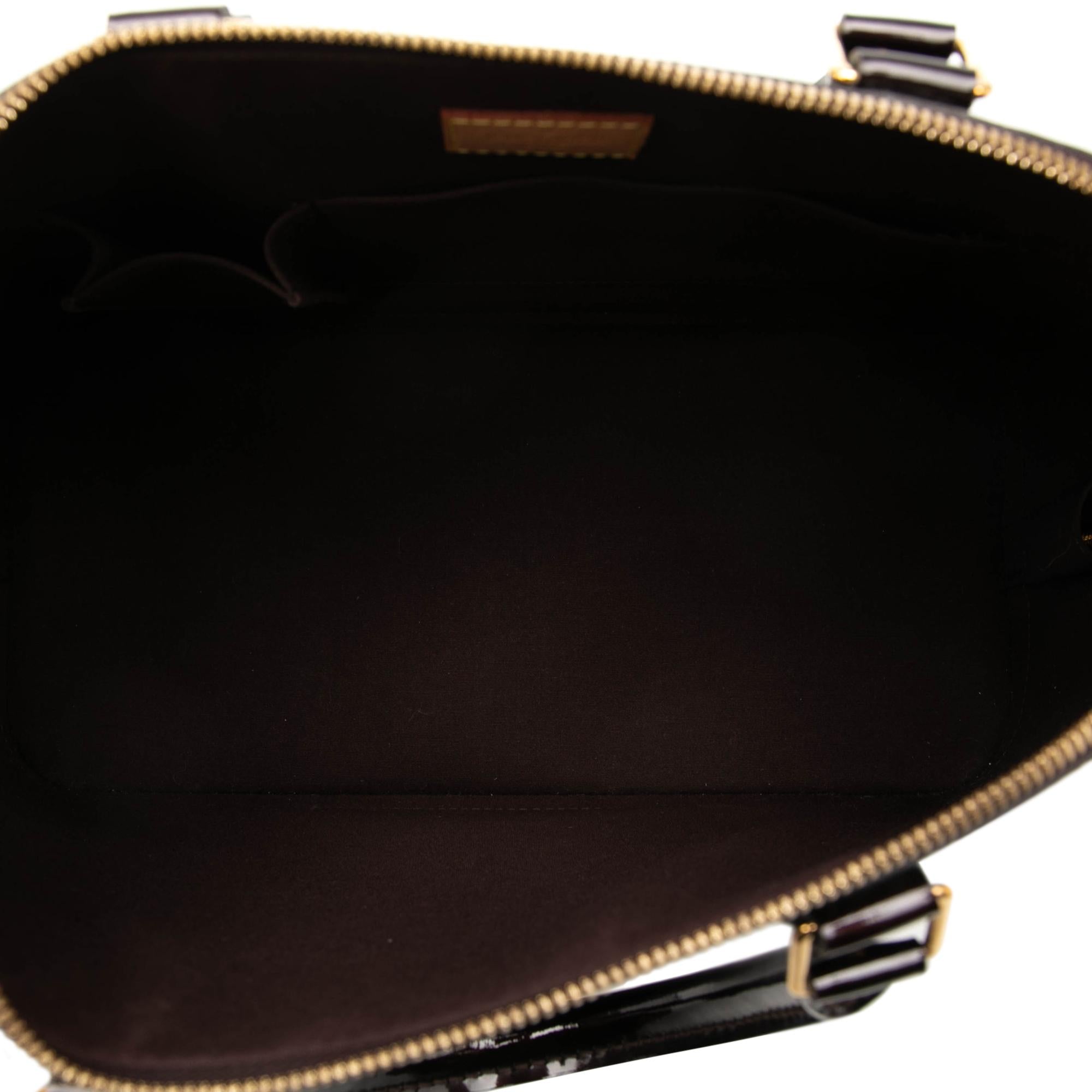 Louis Vuitton Monogram Vernis Alma GM