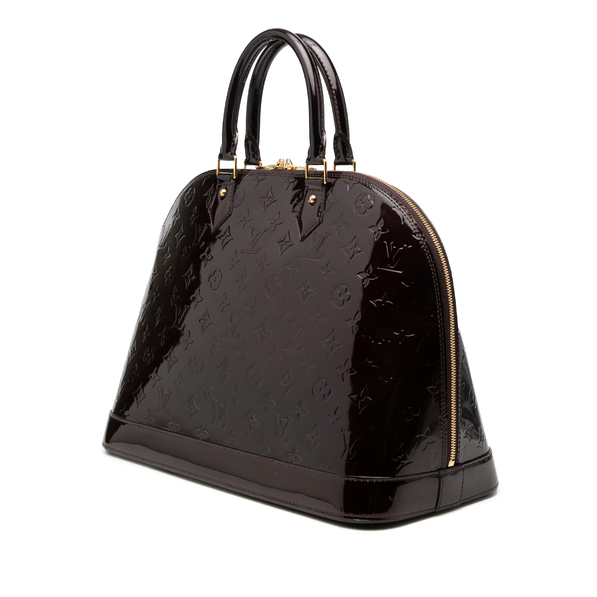 Louis Vuitton Monogram Vernis Alma GM