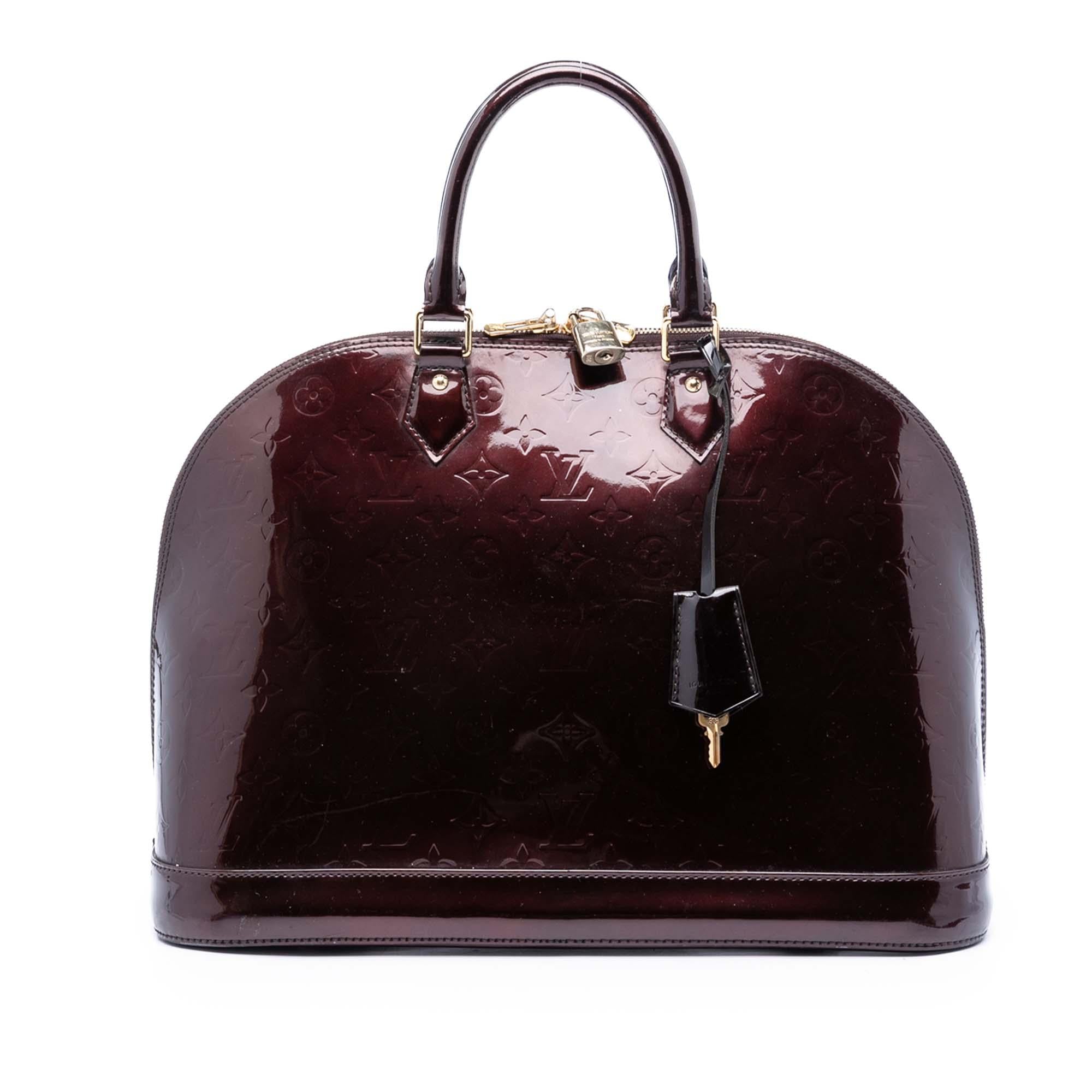 Louis Vuitton Monogram Vernis Alma GM