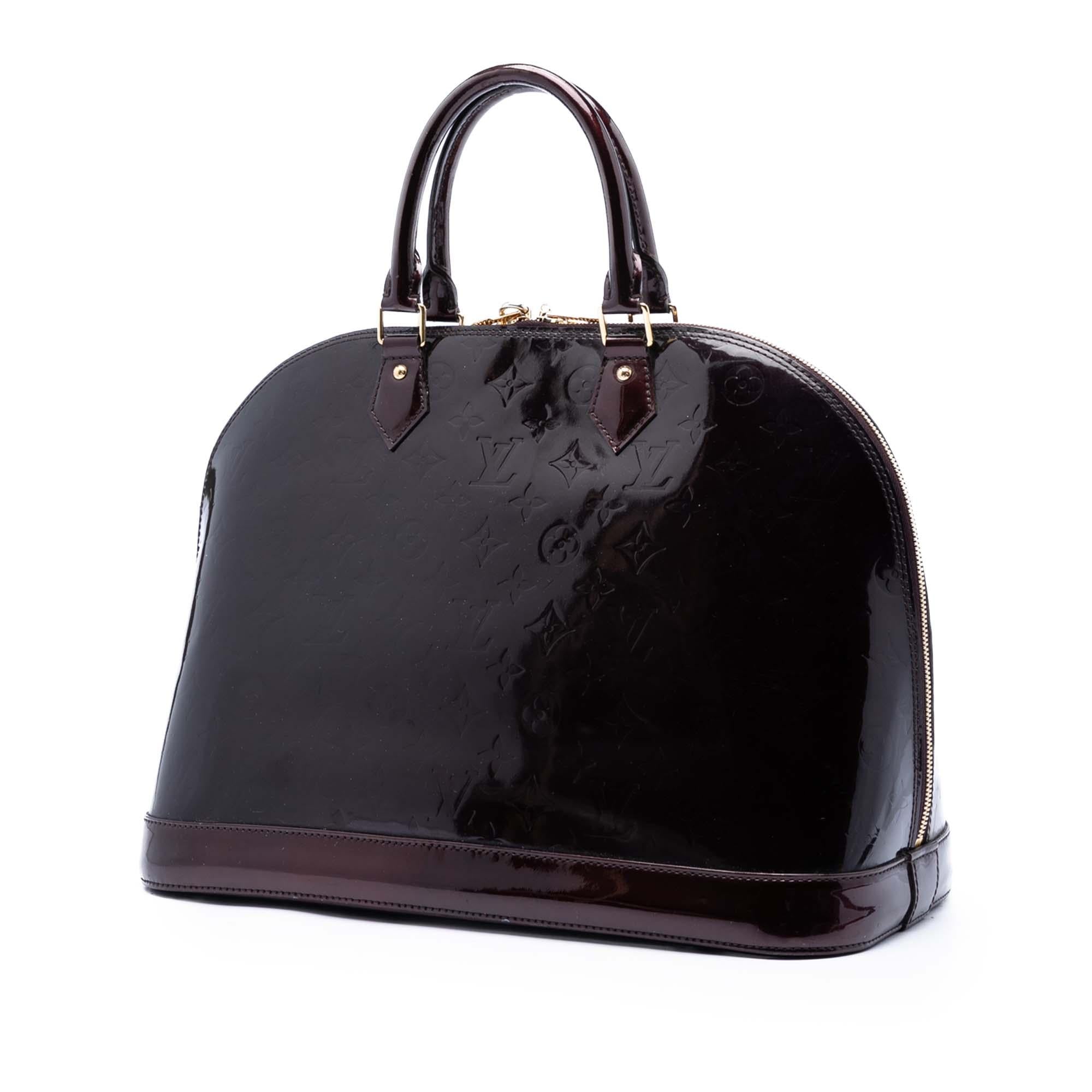 Louis Vuitton Monogram Vernis Alma GM