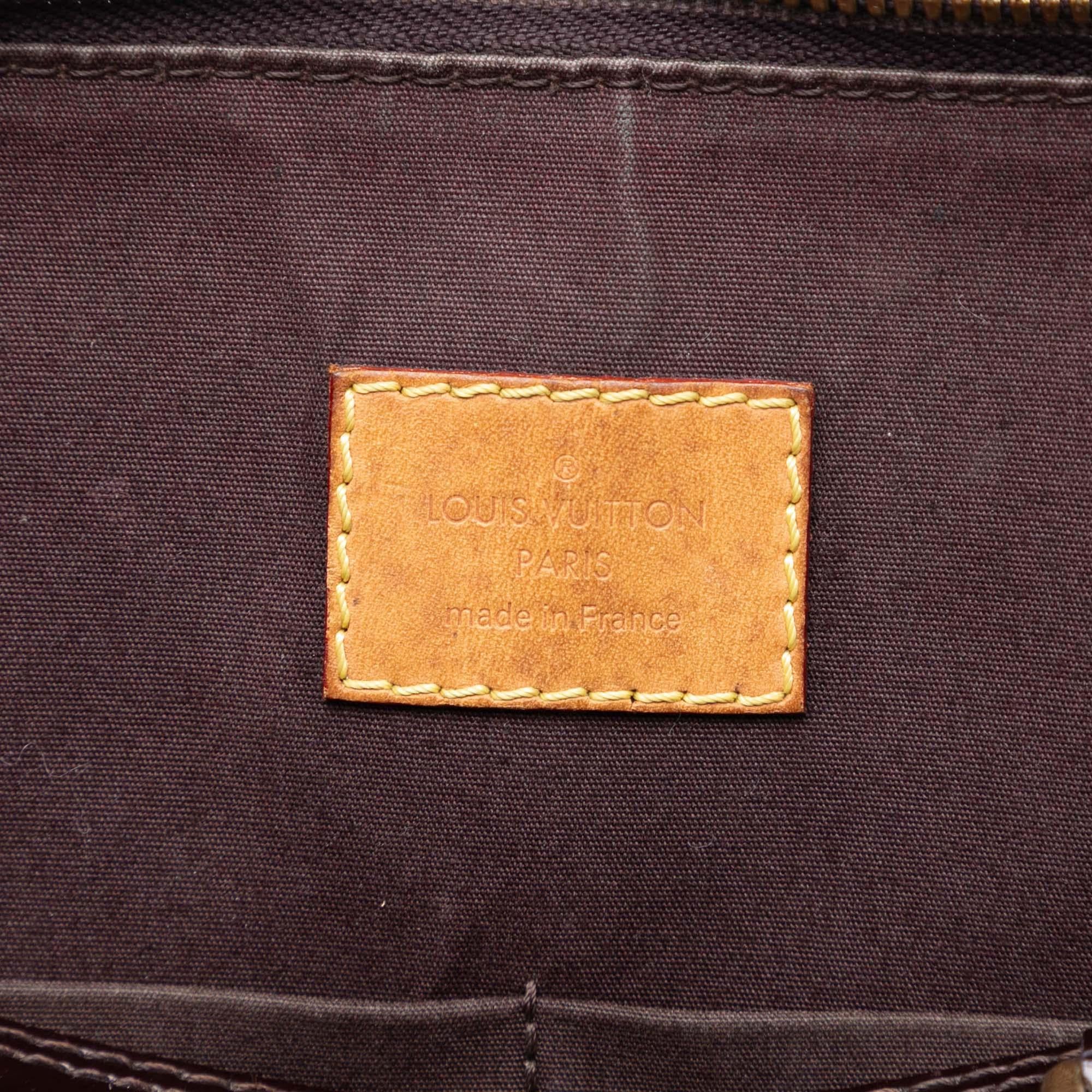 Louis Vuitton Monogram Vernis Alma MM