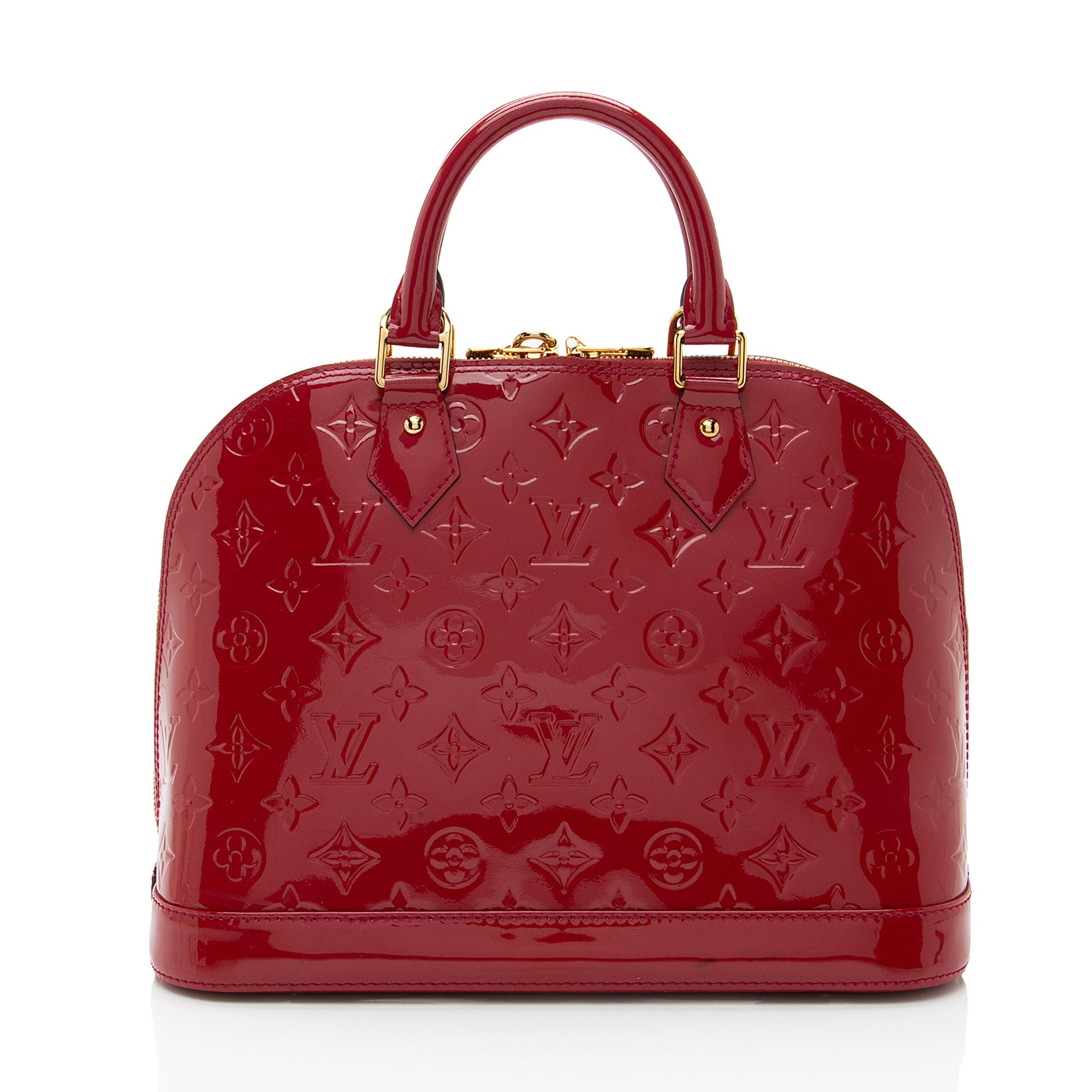 Louis Vuitton Monogram Vernis Alma PM Satchel