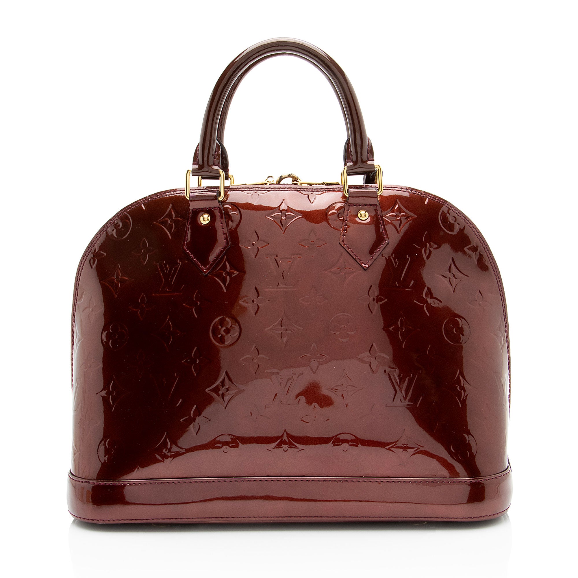 Louis Vuitton Monogram Vernis Alma PM Satchel