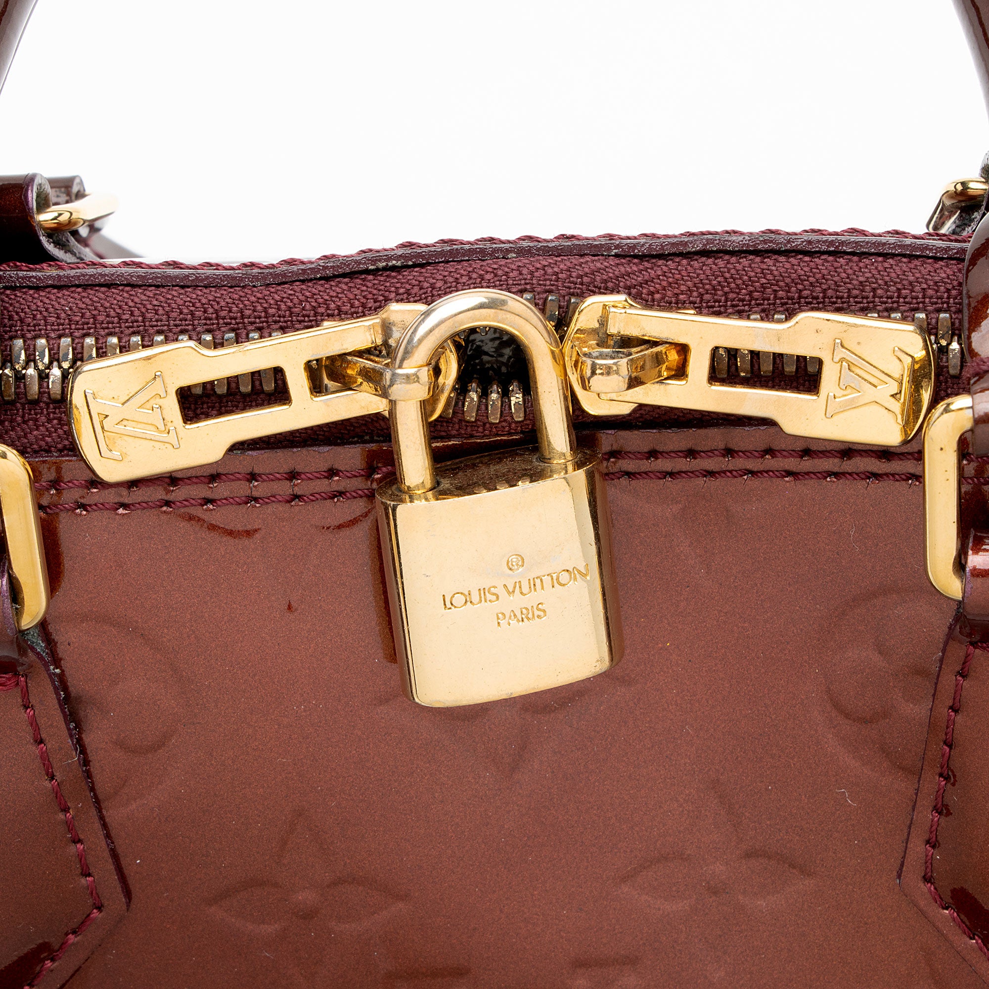 Louis Vuitton Monogram Vernis Alma PM Satchel