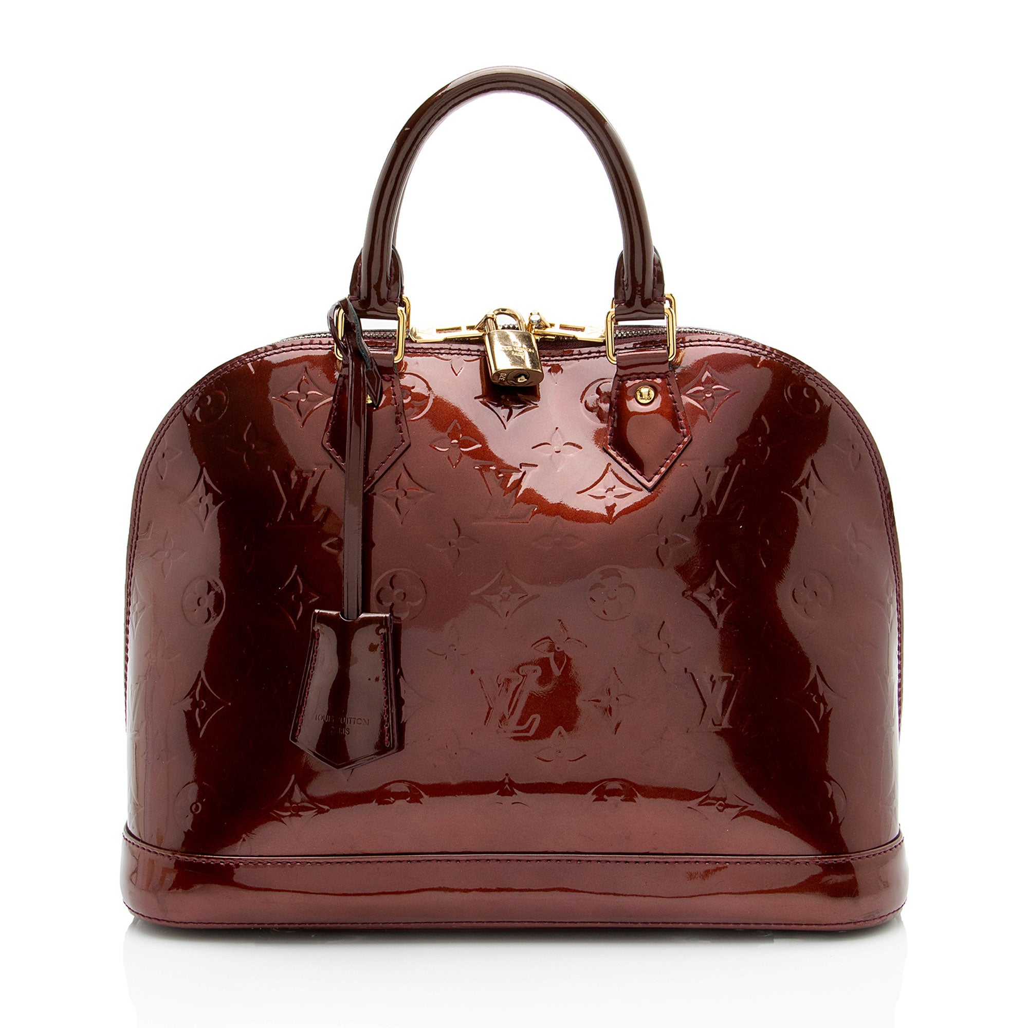 Louis Vuitton Monogram Vernis Alma PM Satchel