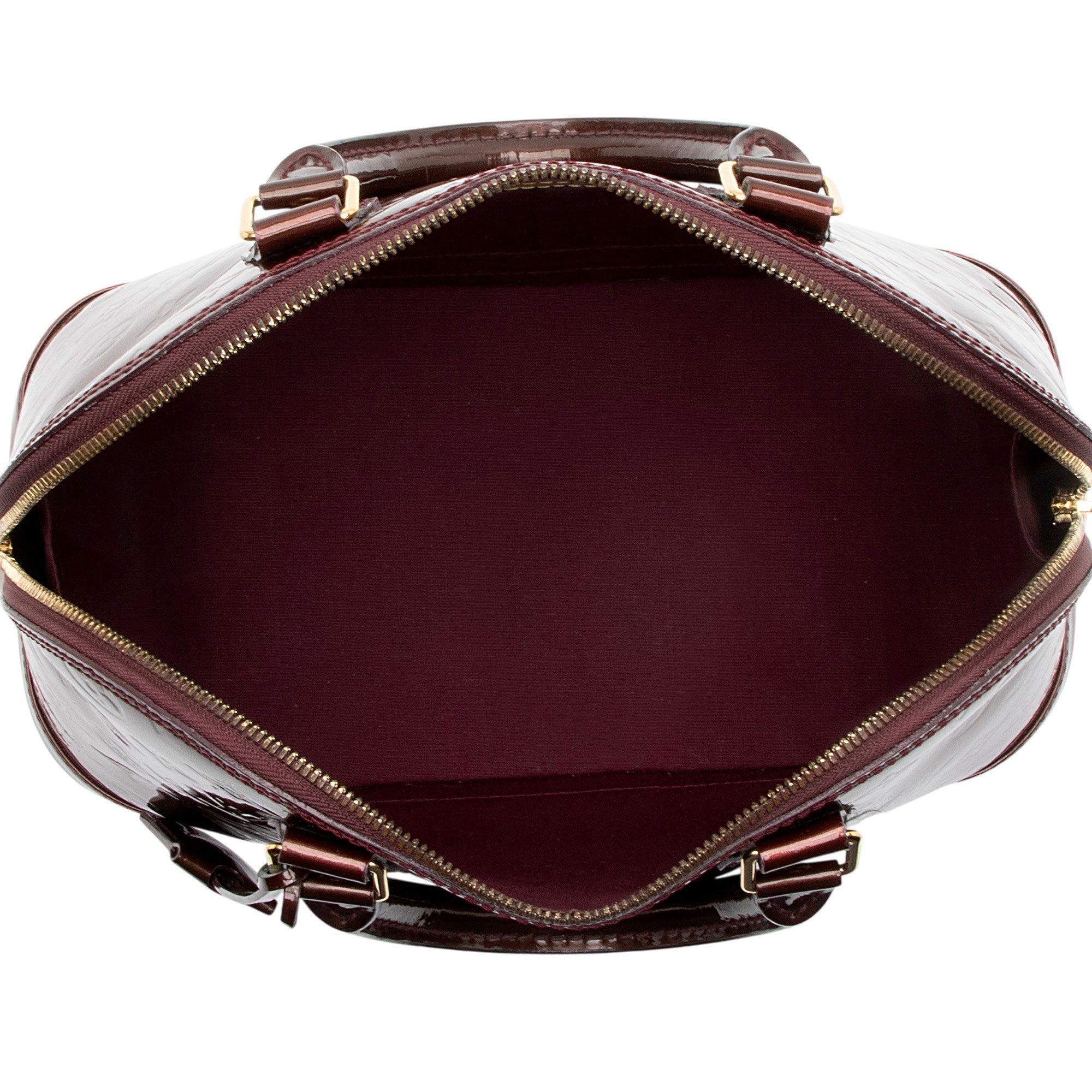 Louis Vuitton Monogram Vernis Alma PM Satchel