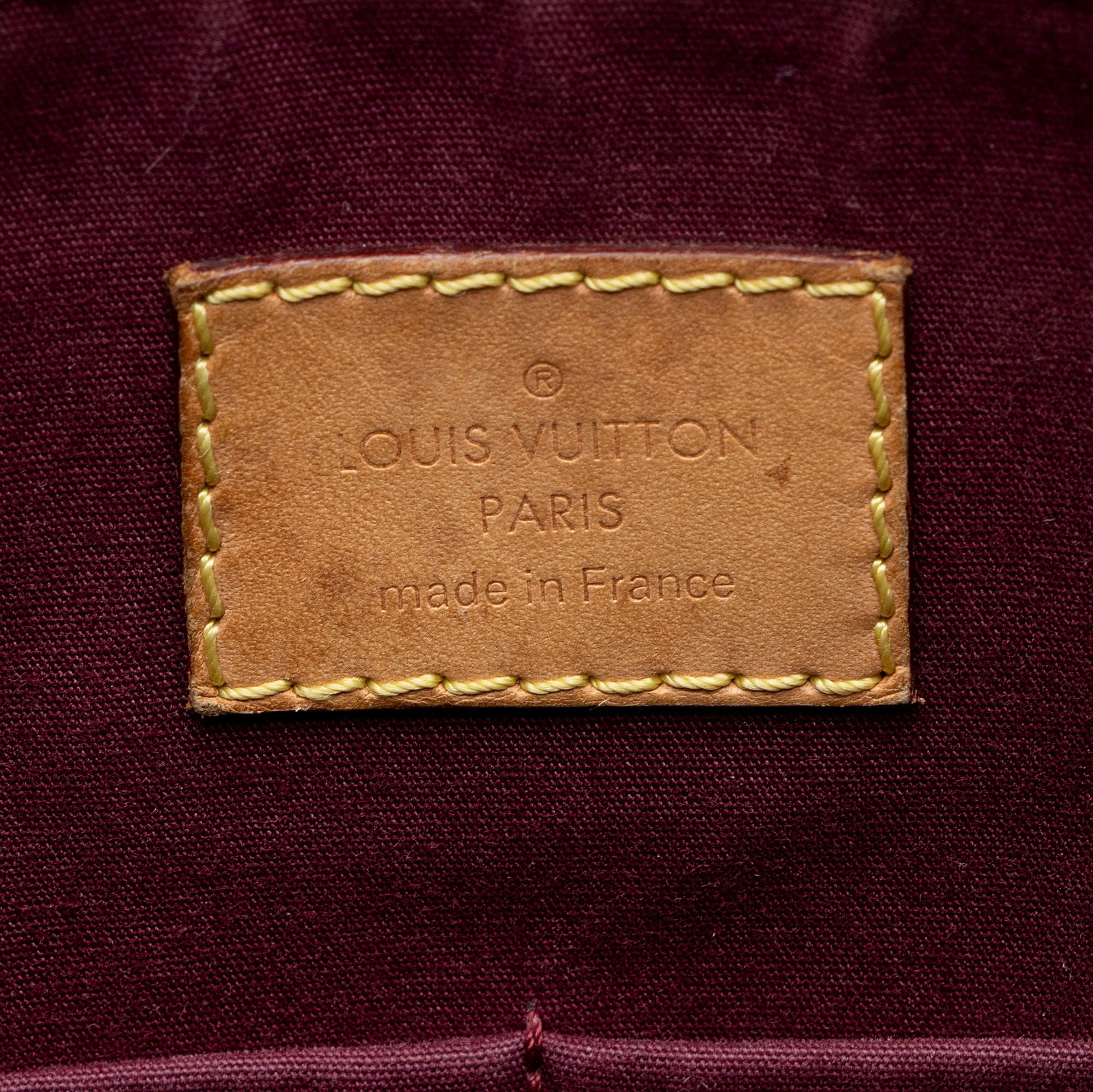 Louis Vuitton Monogram Vernis Alma PM Satchel