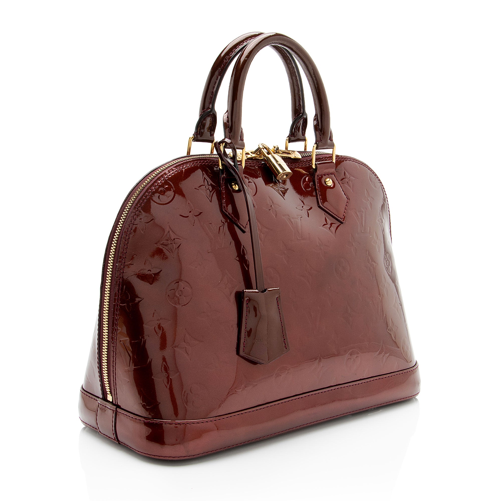 Louis Vuitton Monogram Vernis Alma PM Satchel