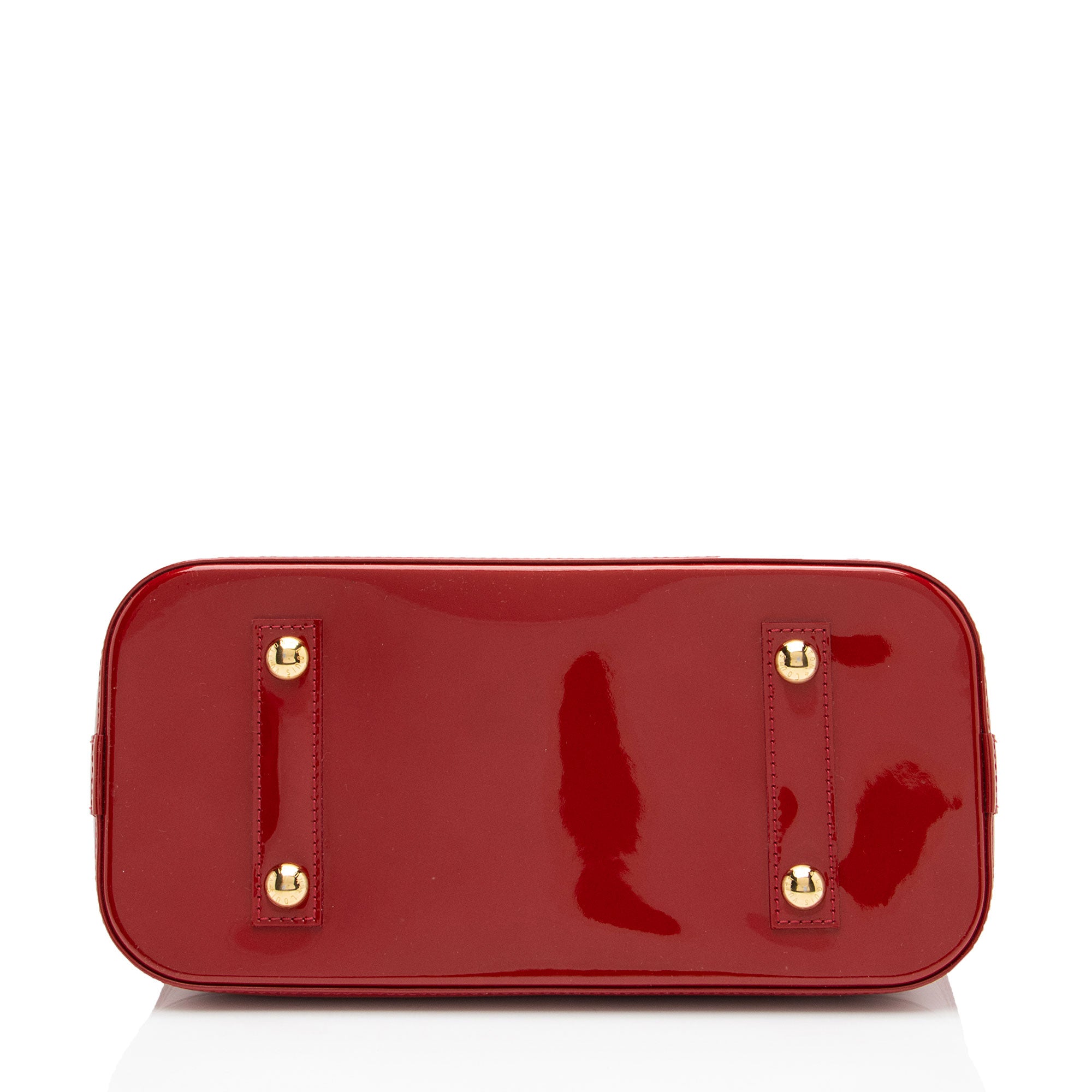Louis Vuitton Monogram Vernis Alma PM Satchel