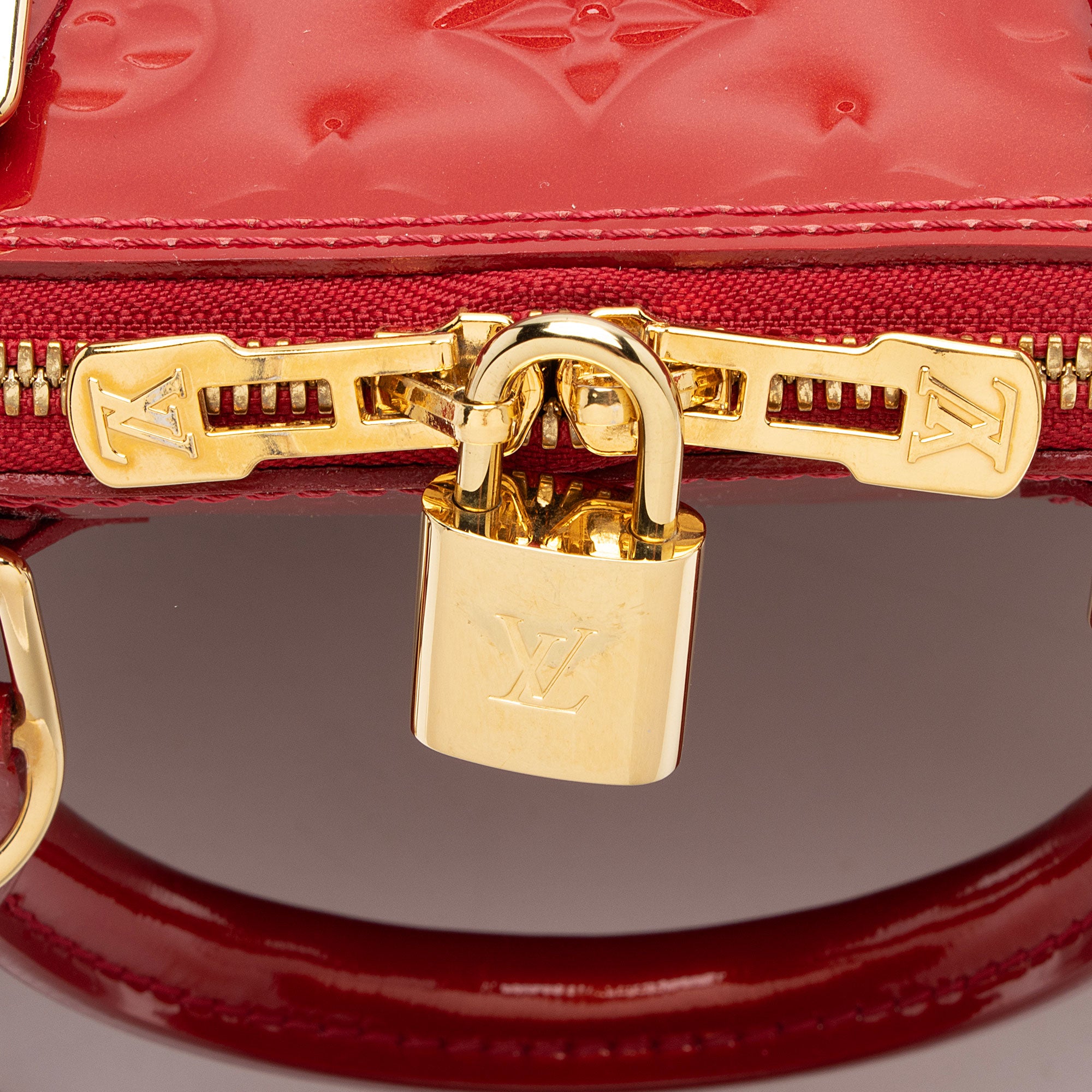 Louis Vuitton Monogram Vernis Alma PM Satchel