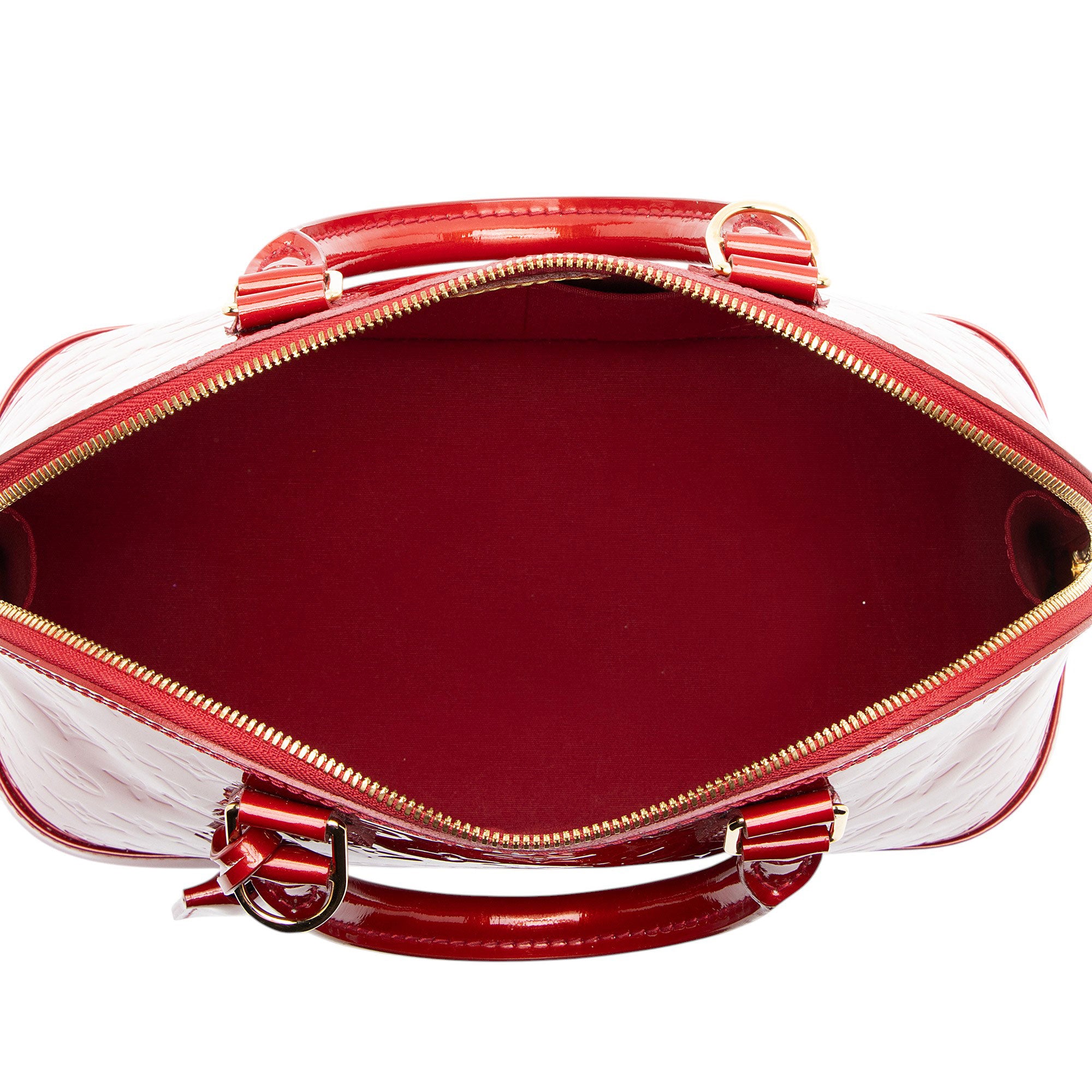 Louis Vuitton Monogram Vernis Alma PM Satchel