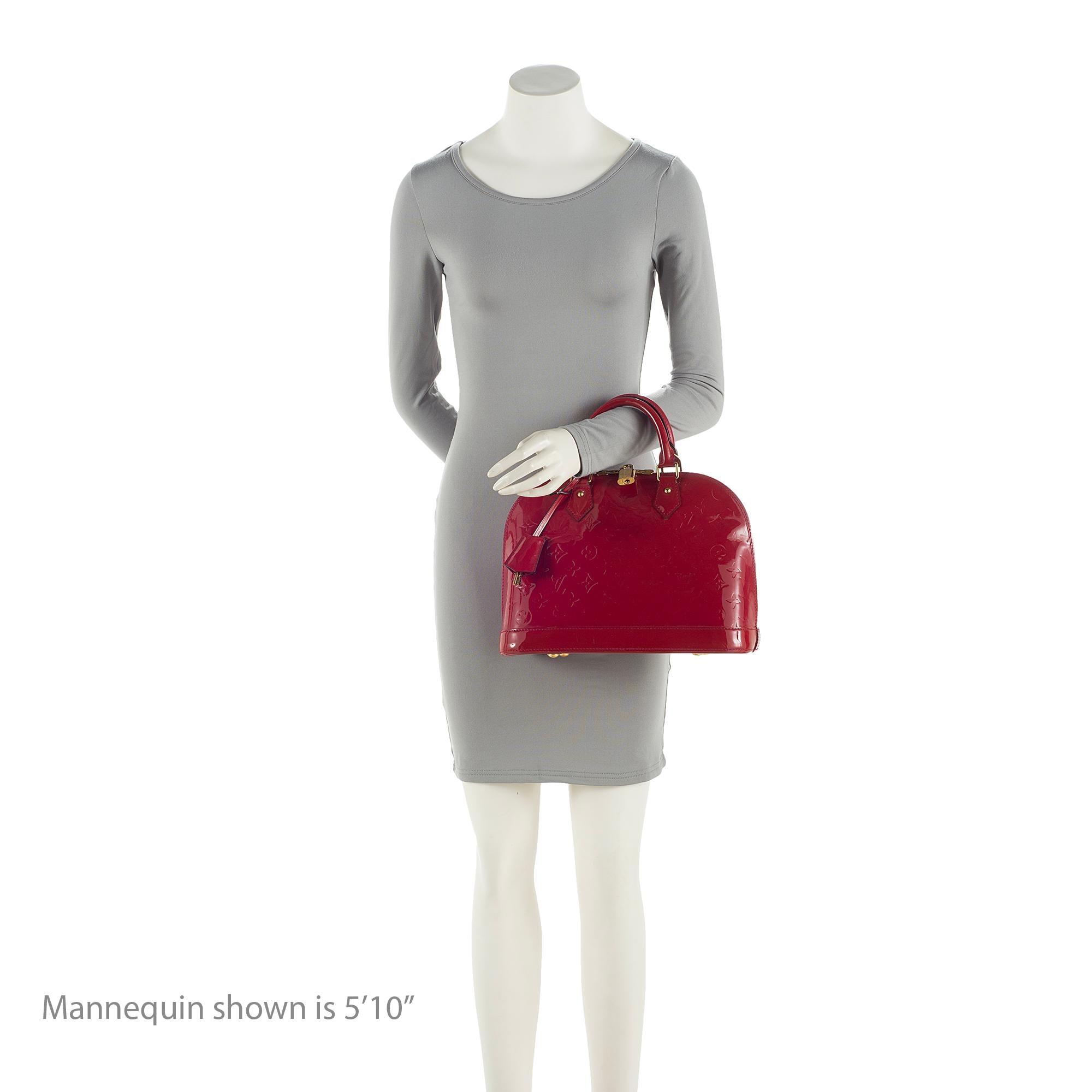 Louis Vuitton Monogram Vernis Alma PM Satchel