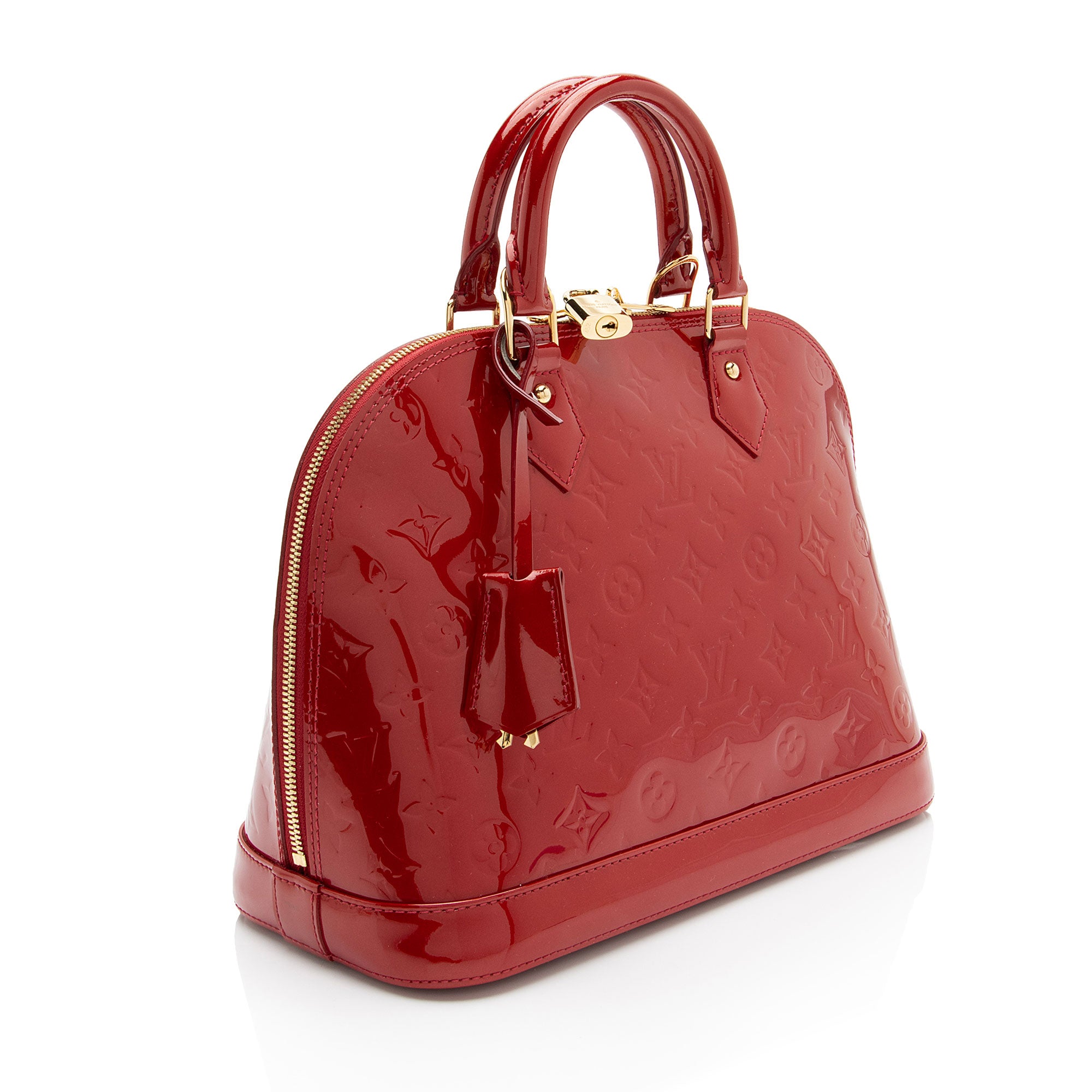 Louis Vuitton Monogram Vernis Alma PM Satchel