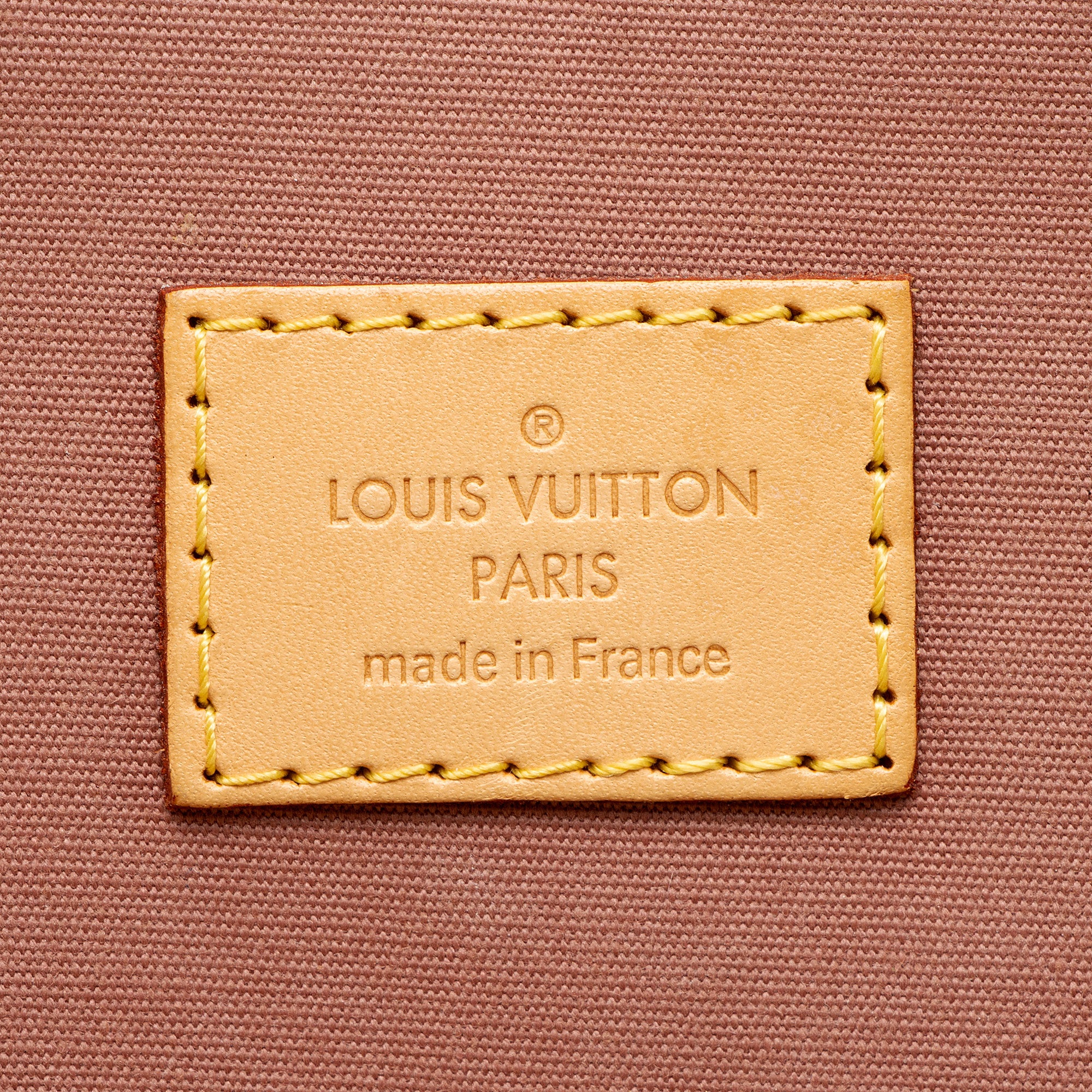 Louis Vuitton Monogram Vernis Alma PM Satchel