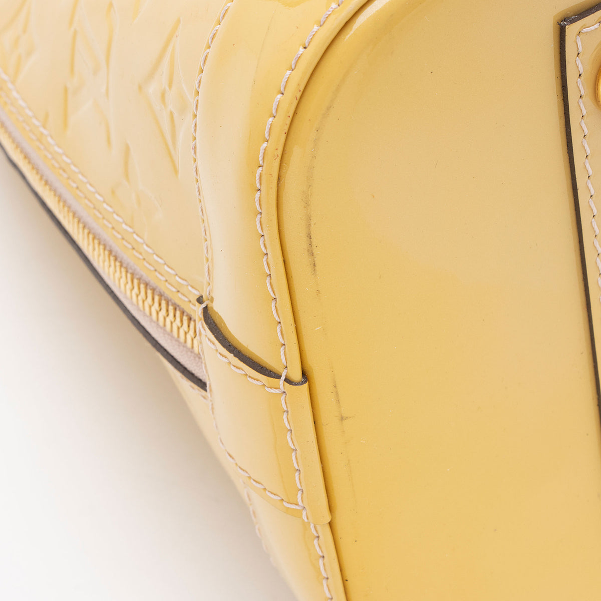 Louis Vuitton Monogram Vernis Alma PM Satchel