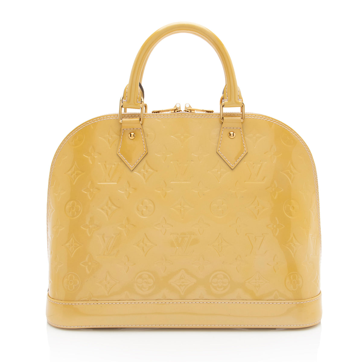 Louis Vuitton Monogram Vernis Alma PM Satchel
