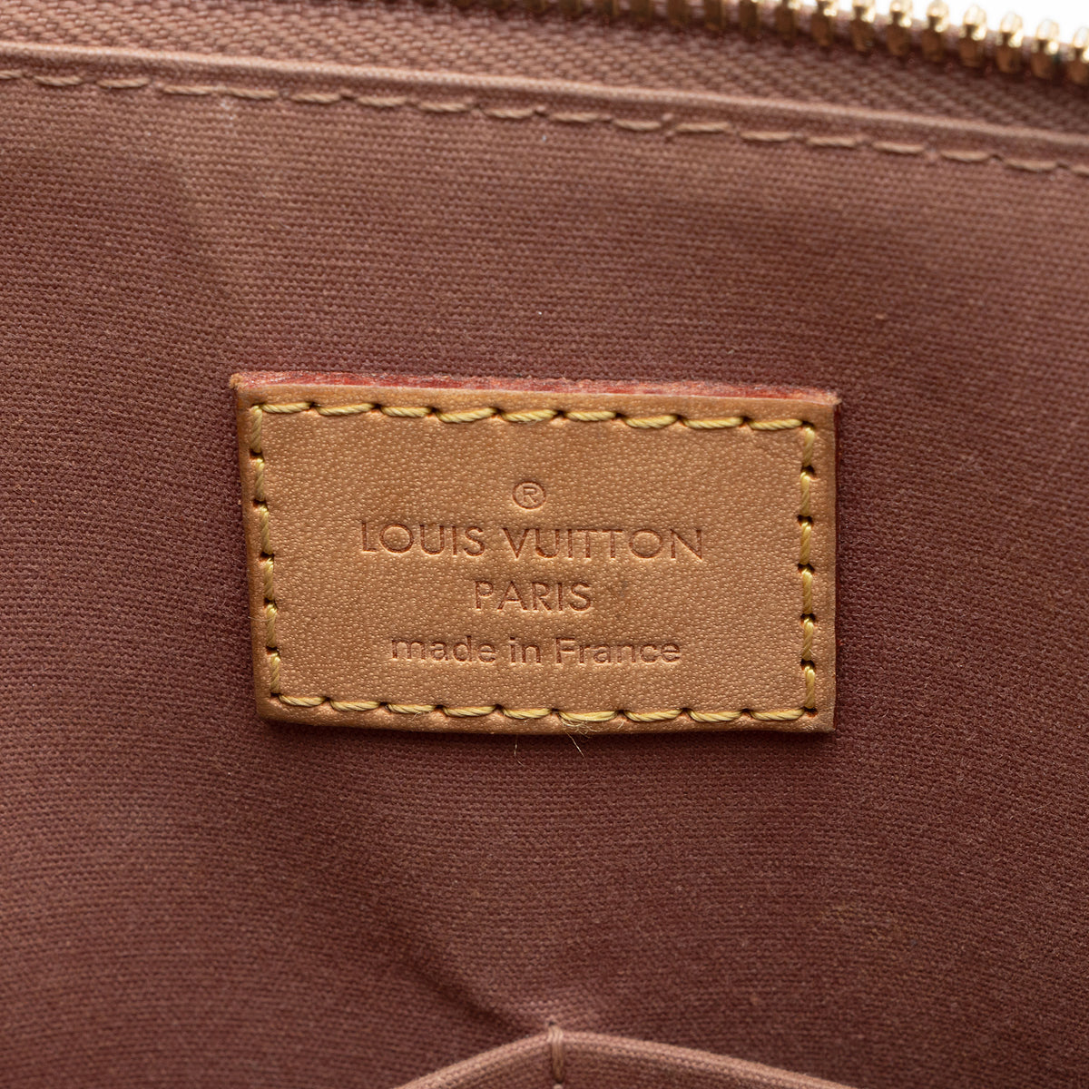 Louis Vuitton Monogram Vernis Alma PM Satchel